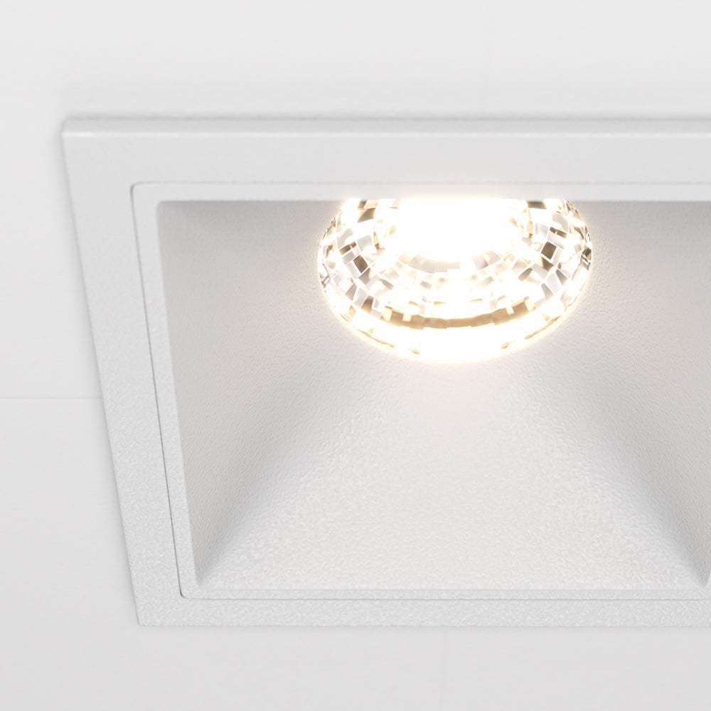 Maytoni Alfa LED 10W 36° recessed square light white