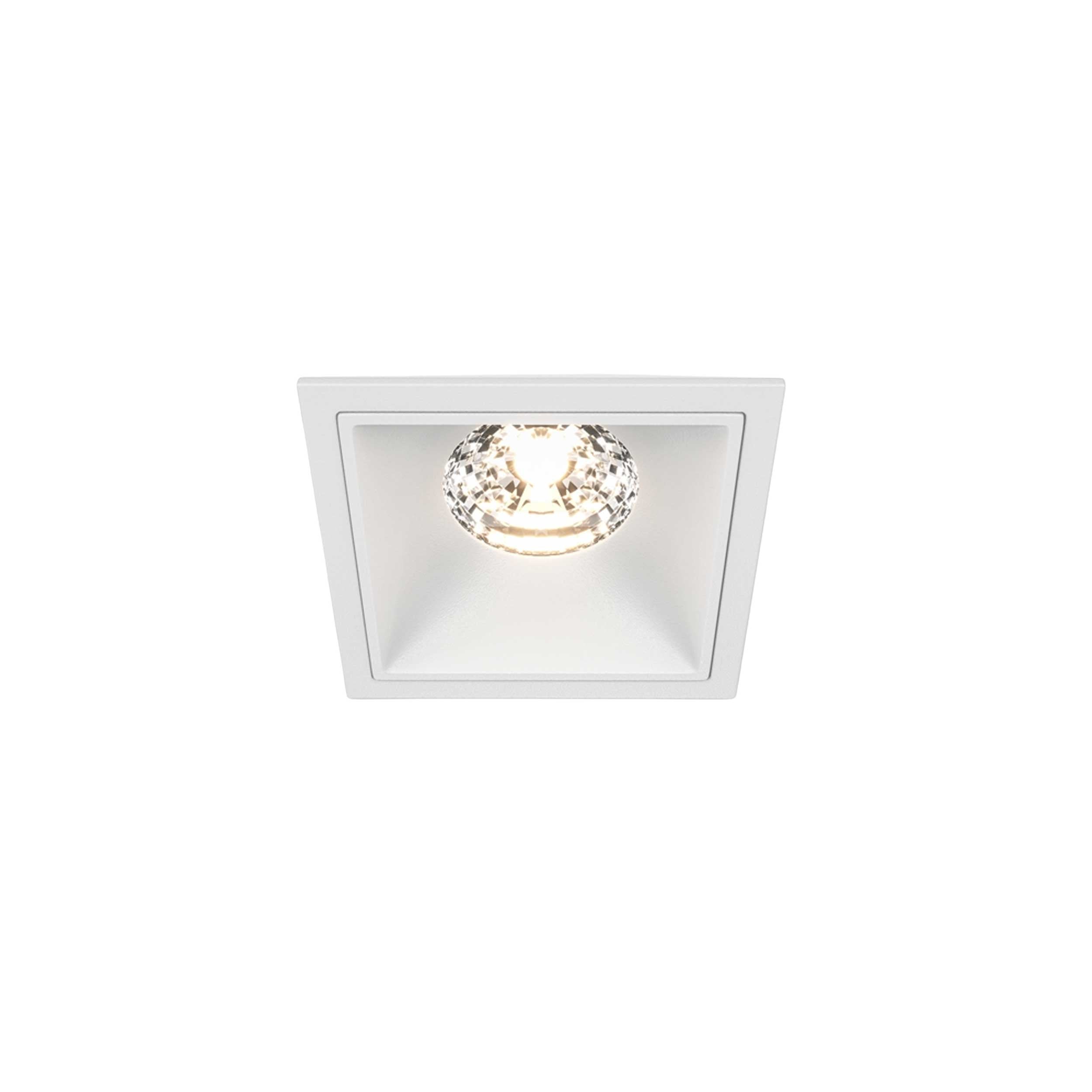 Maytoni Alfa LED 15W 36° recessed square light white