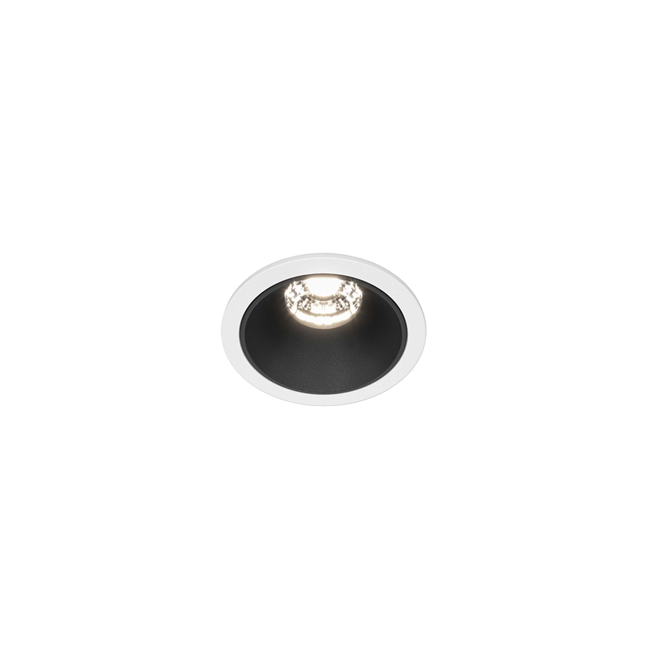 Maytoni Alfa LED 36° recessed circular light black