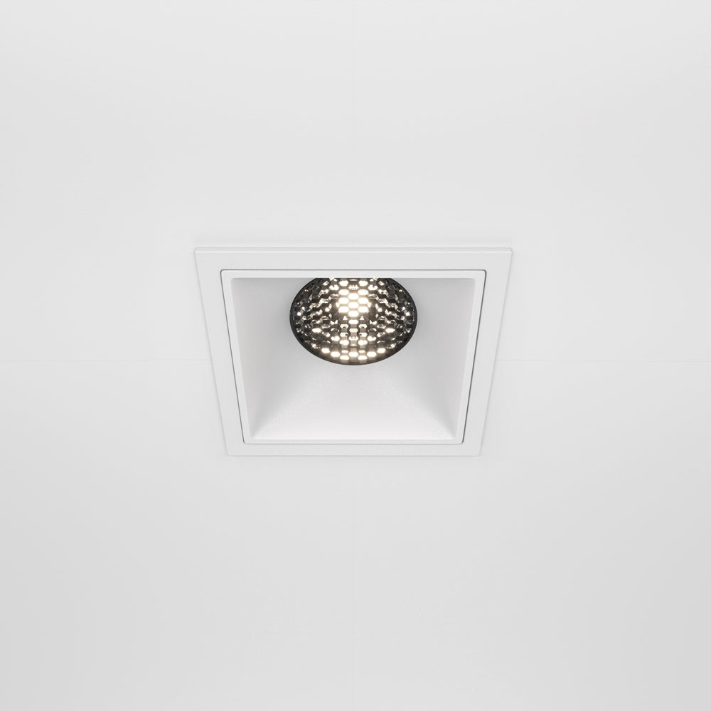 Maytoni Alfa LED 15W 36° recessed square light white
