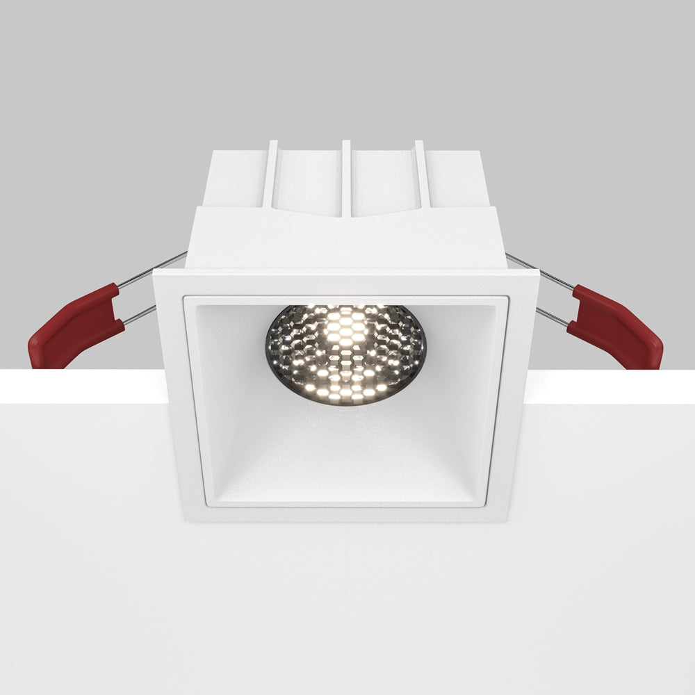 Maytoni Alfa LED 15W 36° recessed square light white