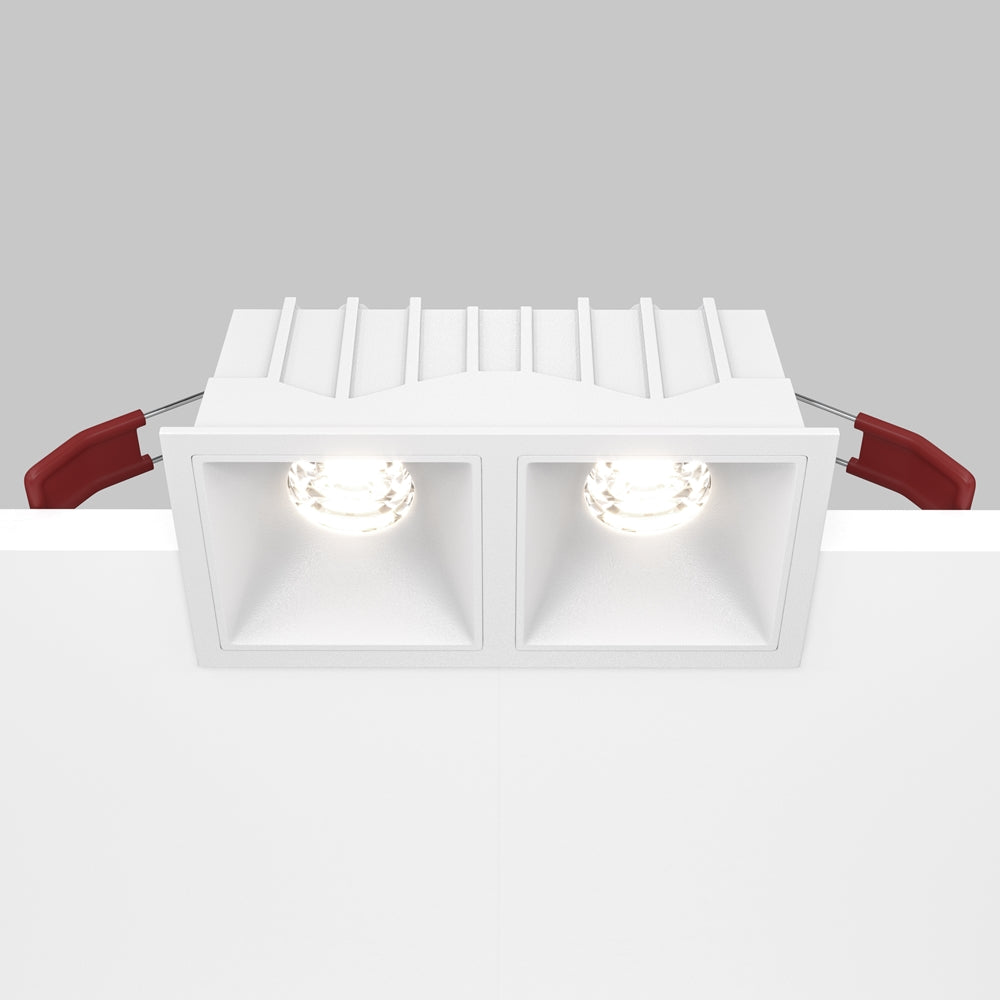 Maytoni Alfa LED 10W 36° recessed square light white