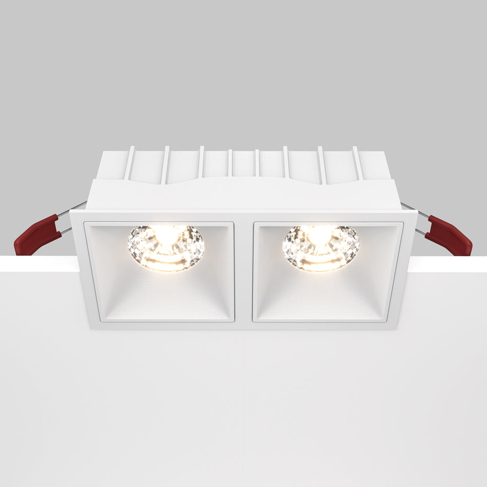 Maytoni Alfa LED 15W 36° recessed square light white