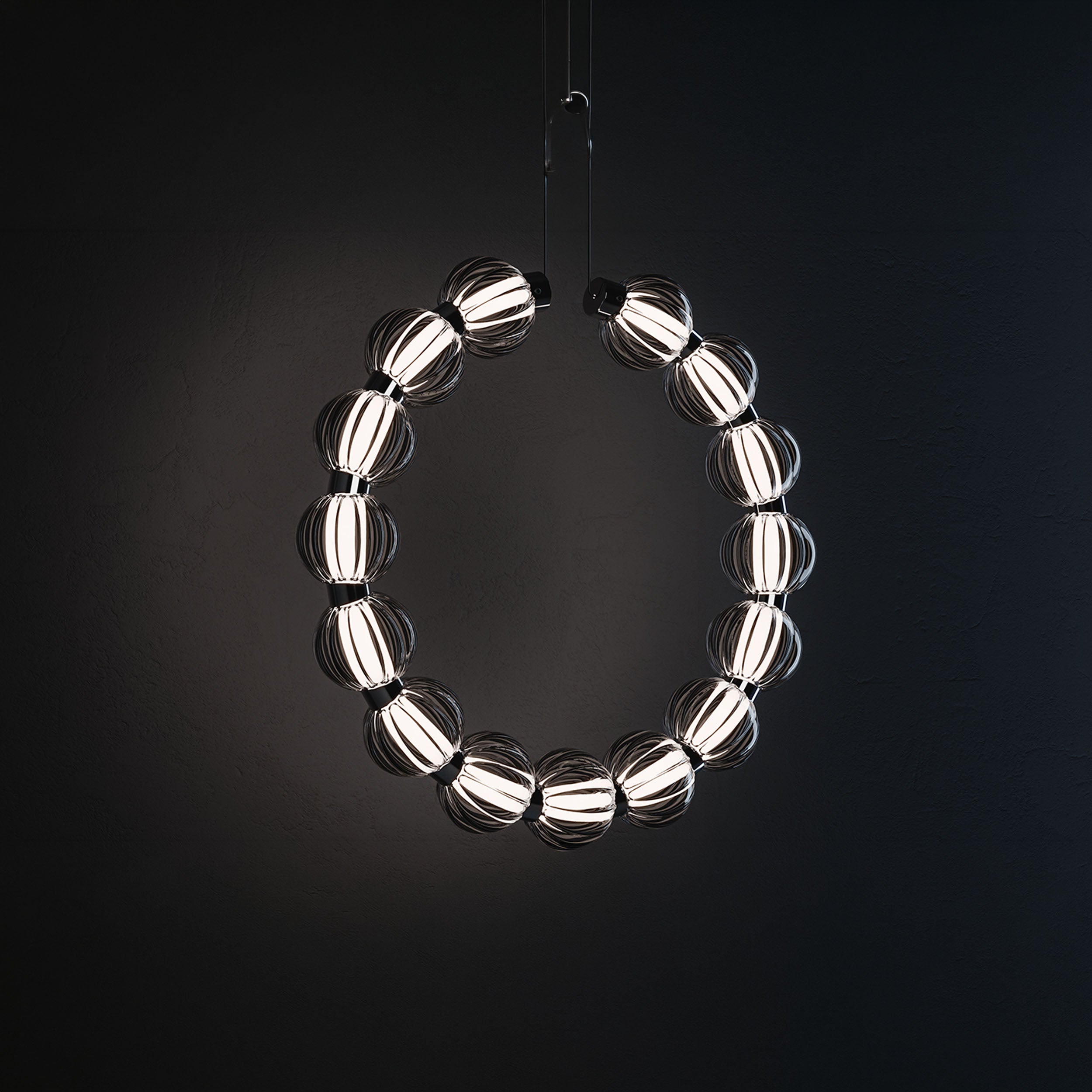 Maytoni Amulet LED pendant light chain composition
