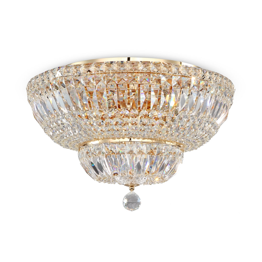 Maytoni Chandelier Basfor E14 surface-mounted crystal light