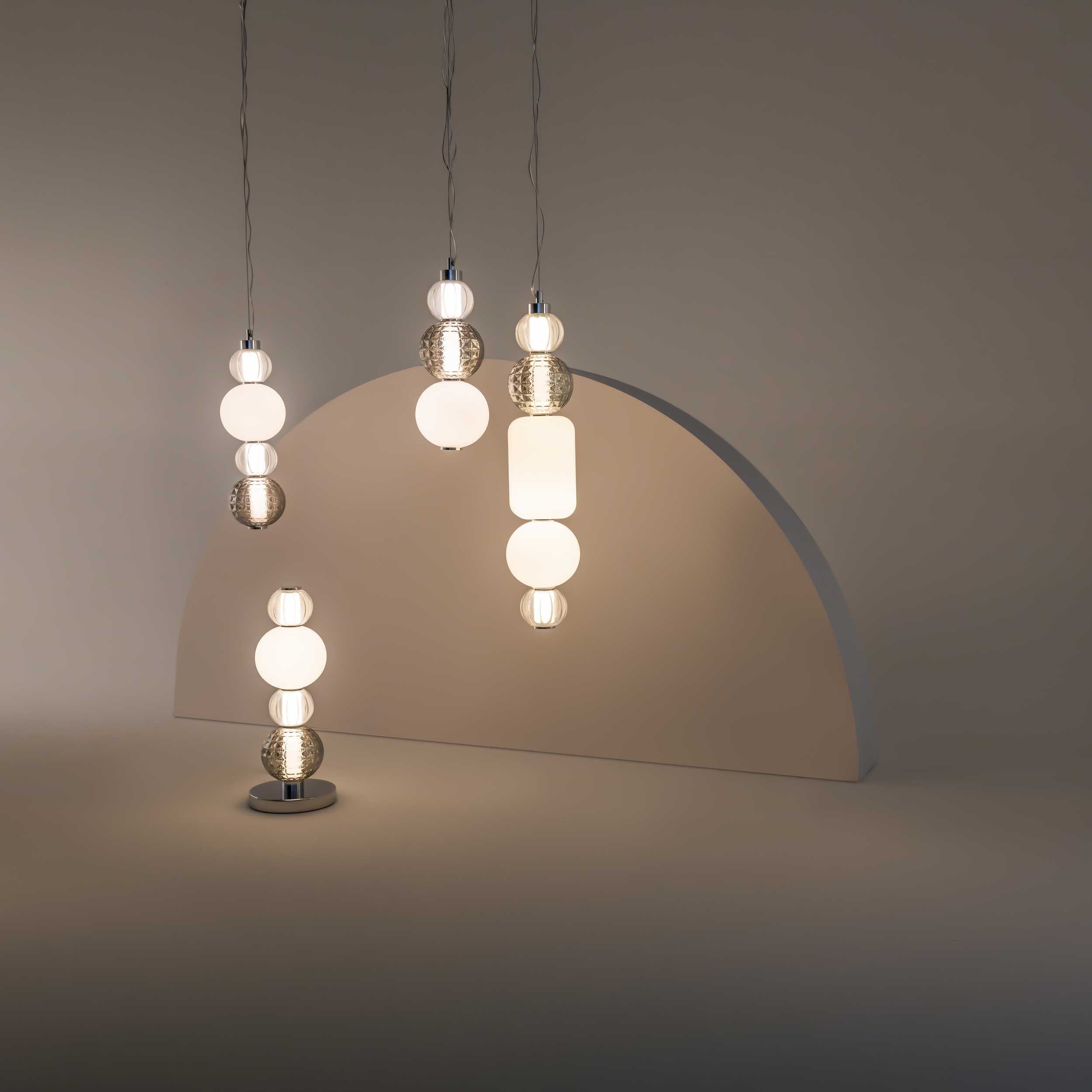 Maytoni Collar LED pendant light