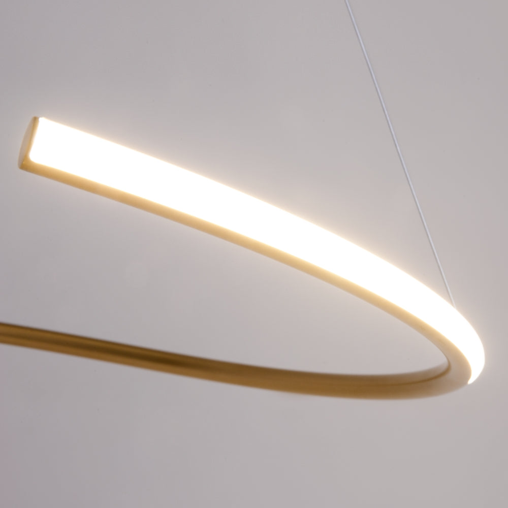 Maytoni Curve LED pendant light