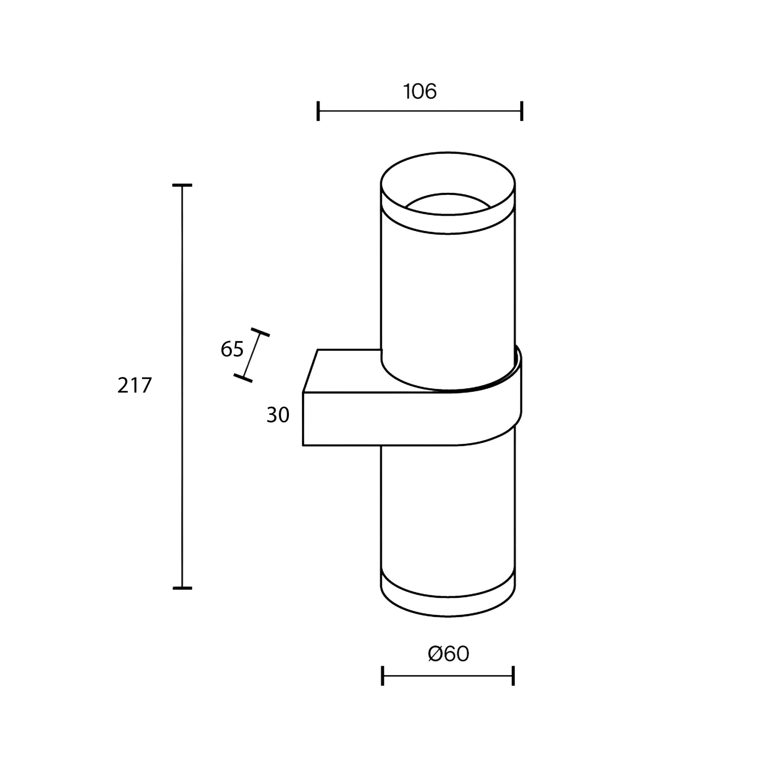 Maytoni Focus Design GU10 wall light