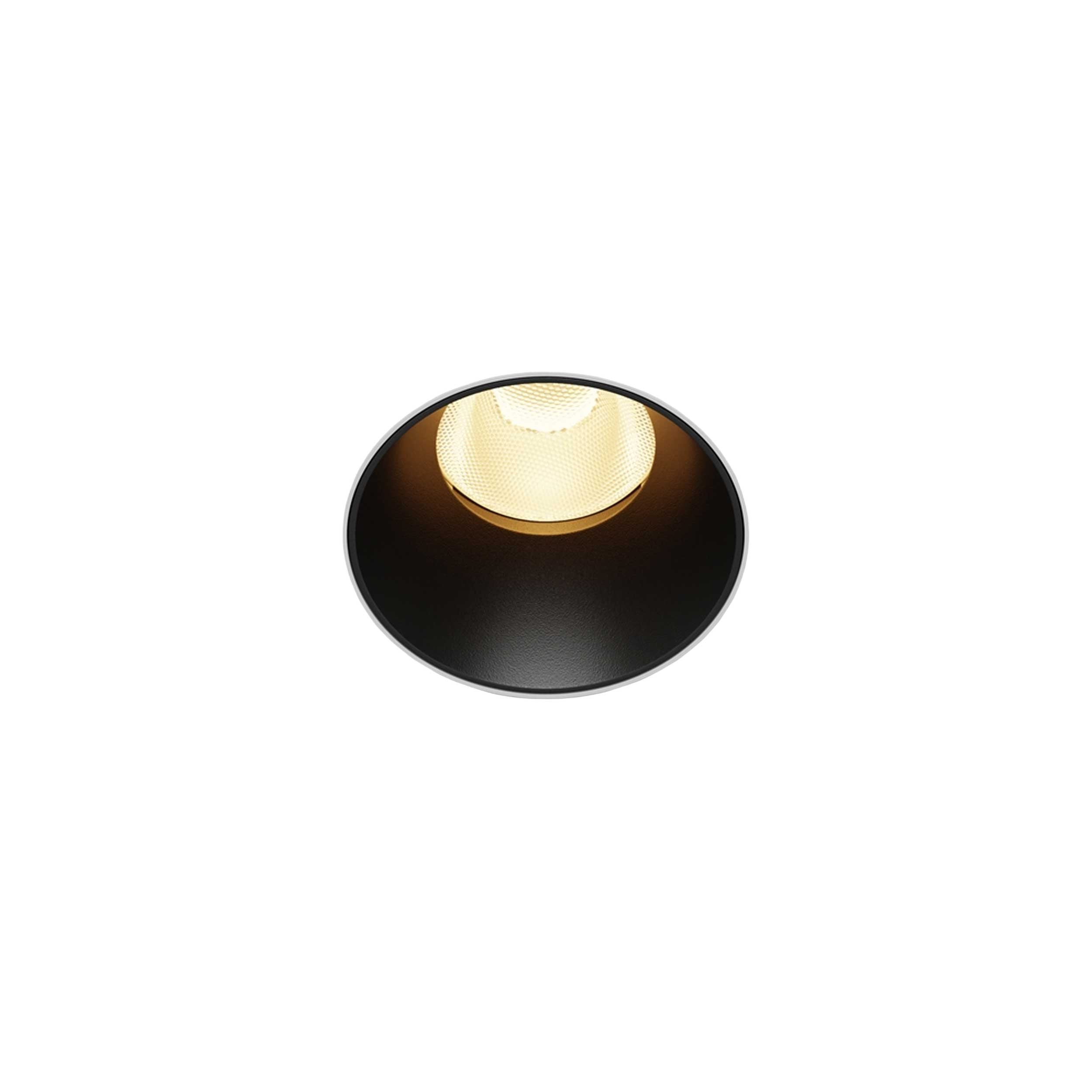 Maytoni Dip LED 50° recessed circular light black