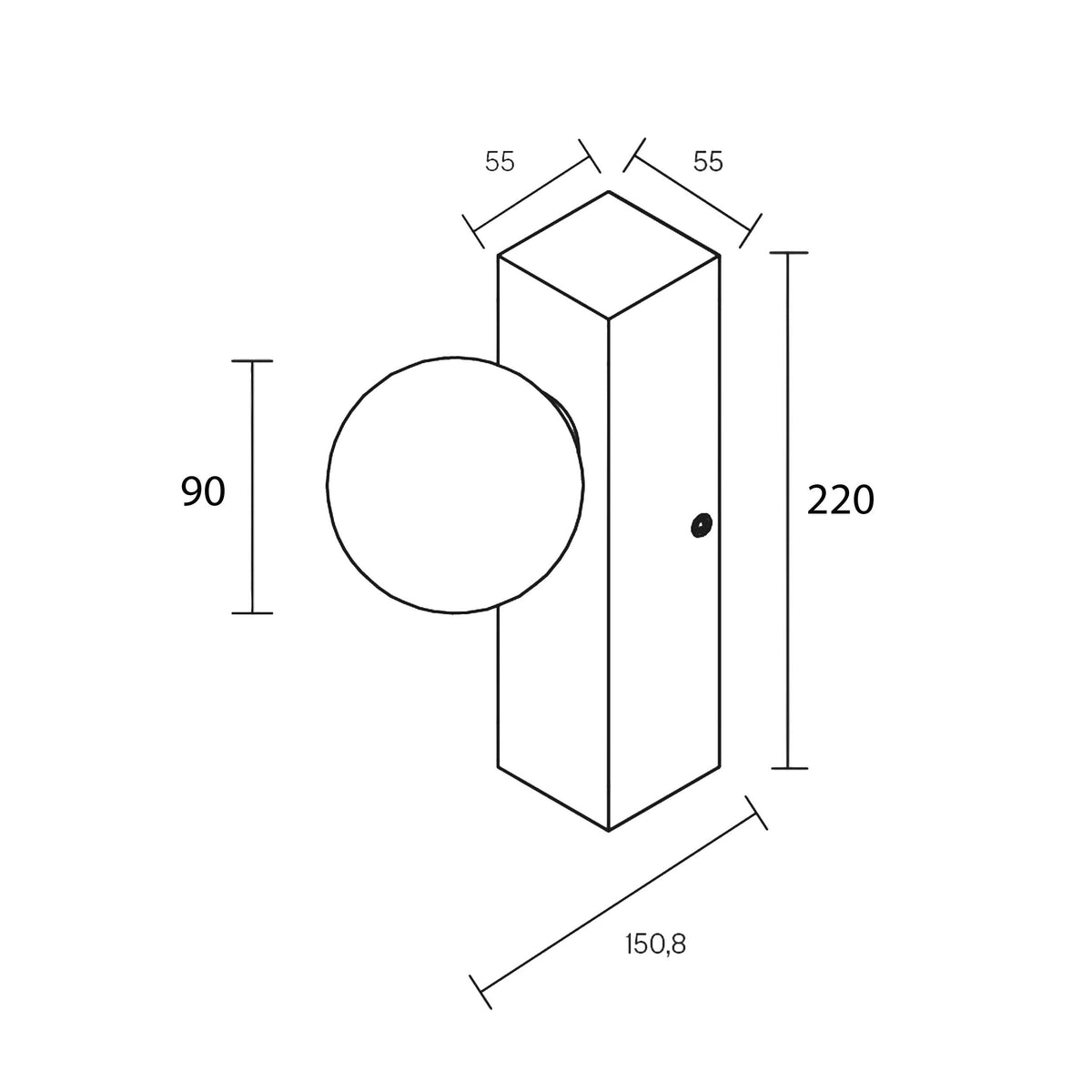 Maytoni Drop G9 wall light