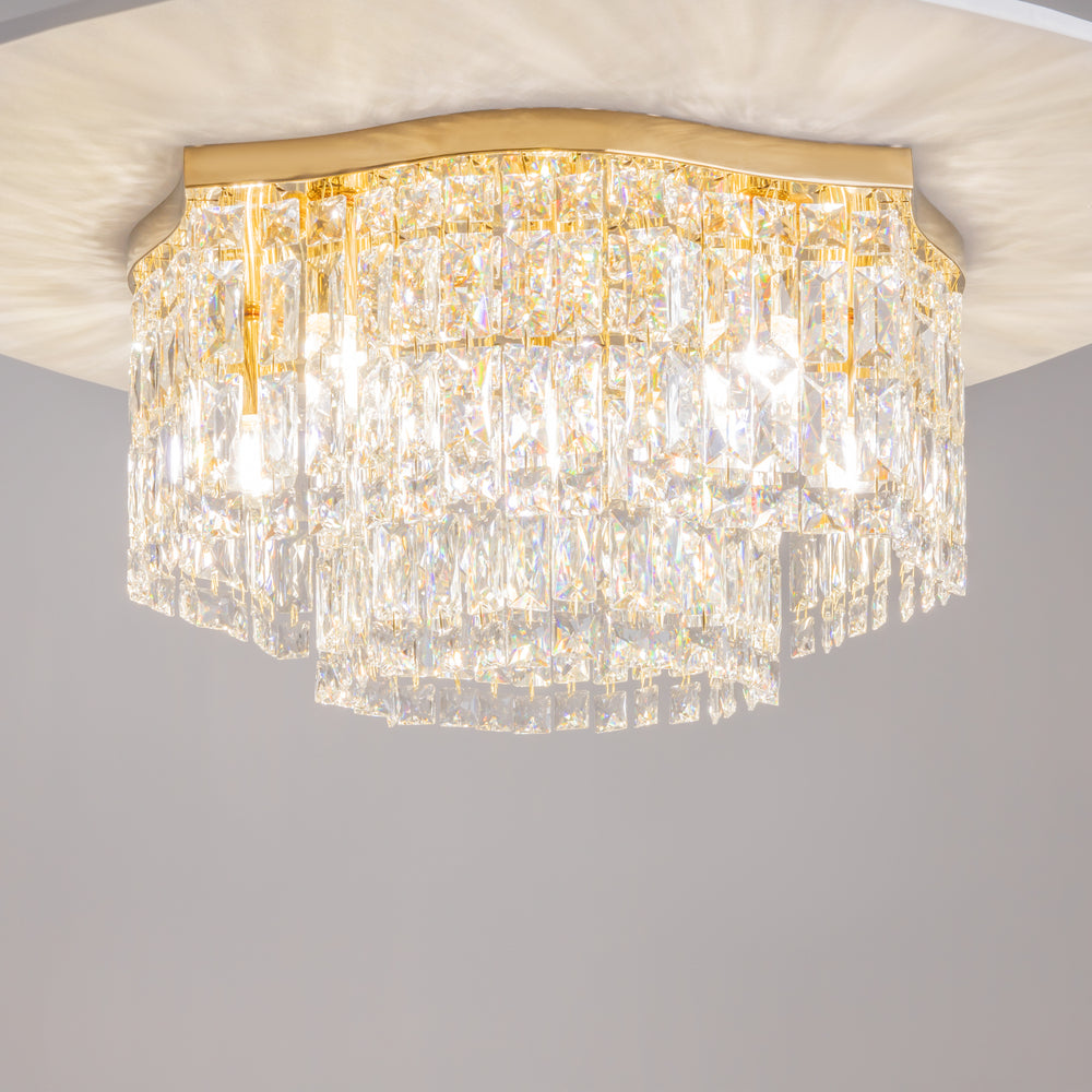 Maytoni Dune E14 surface-mounted crystal light