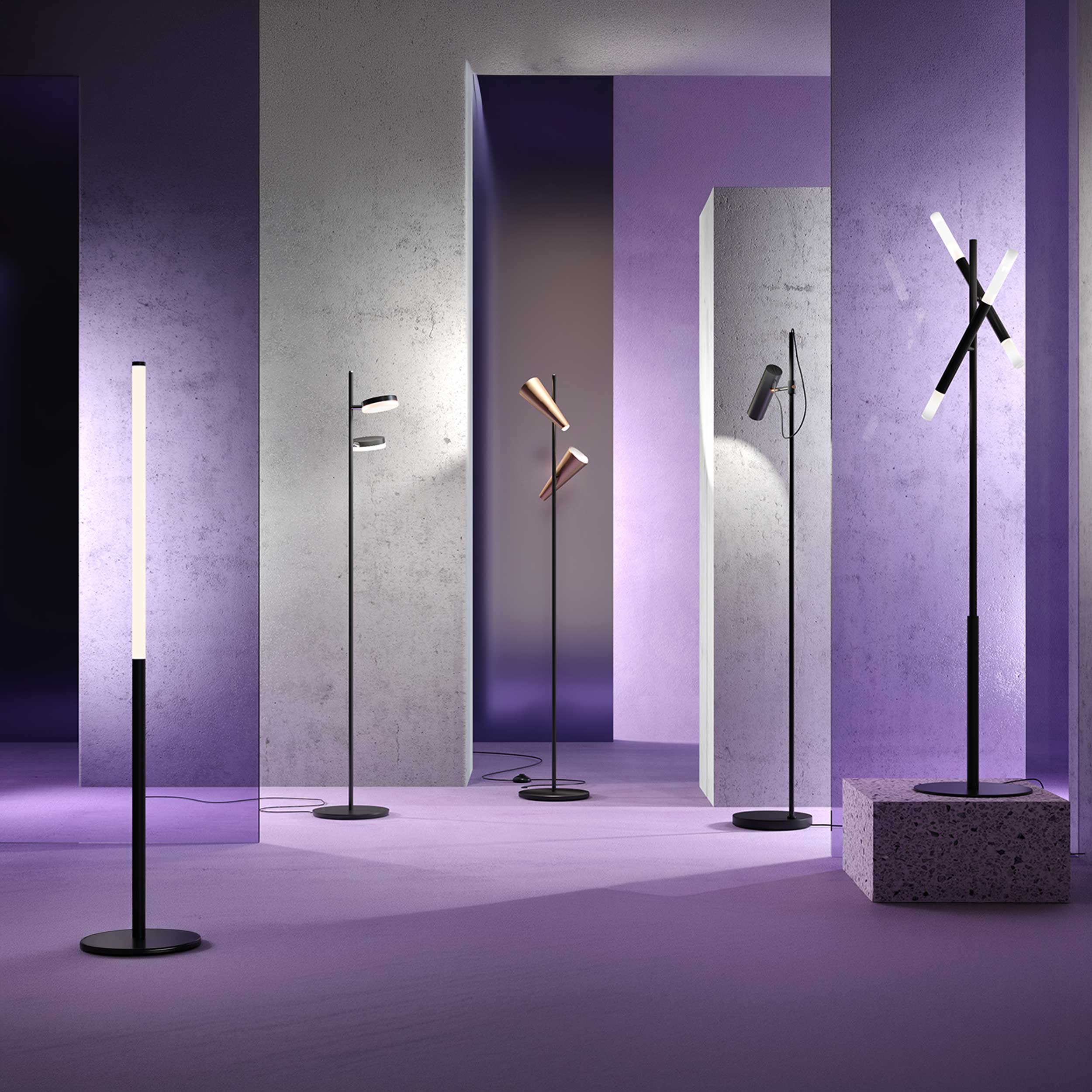 Maytoni Estudo LED floor light