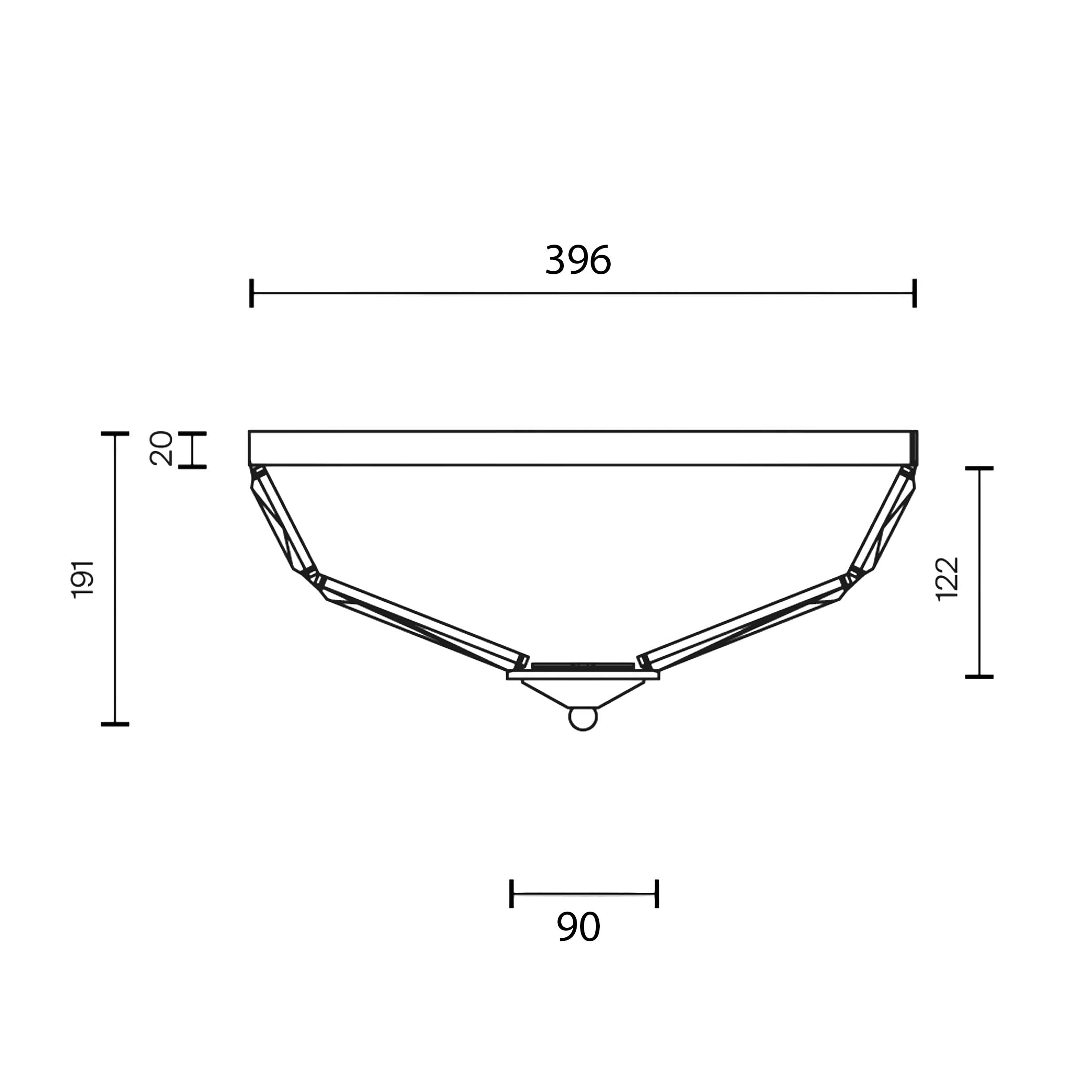 Maytoni Facet E14 surface-mounted crystal light