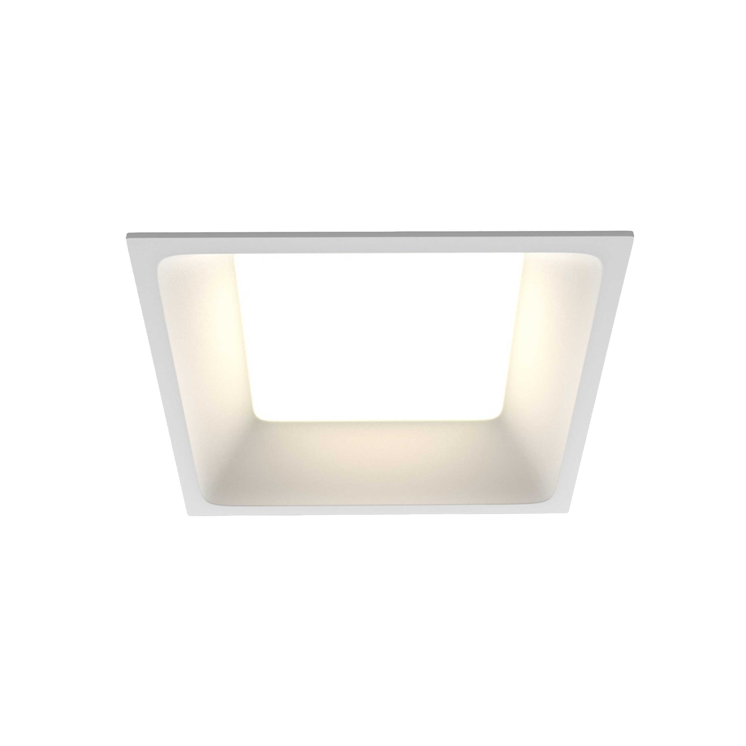 Maytoni Okno LED 100° recessed square downlight light