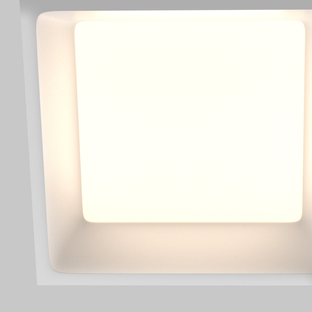 Maytoni Okno LED 100° recessed square downlight light