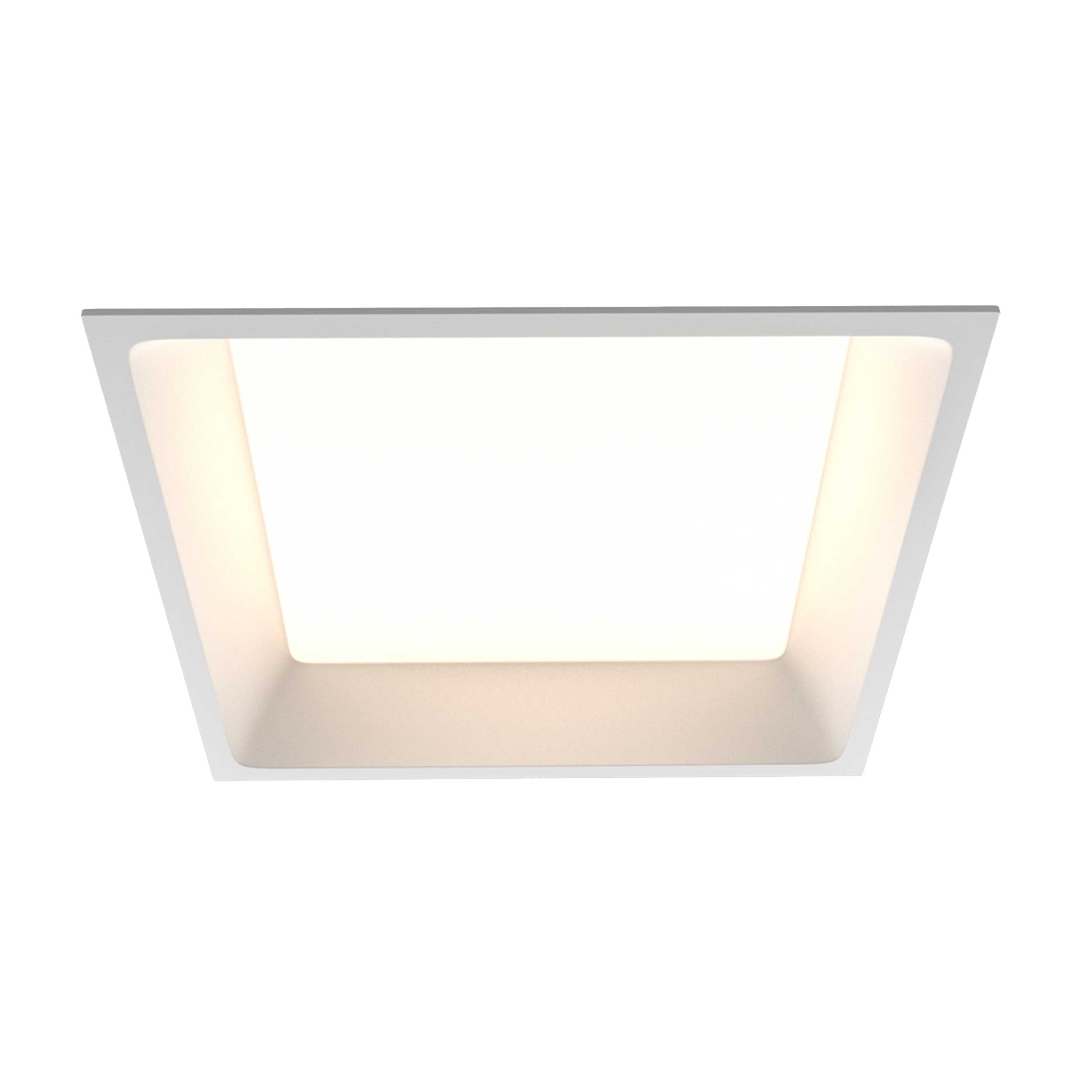 Maytoni Okno LED 100° recessed square downlight light