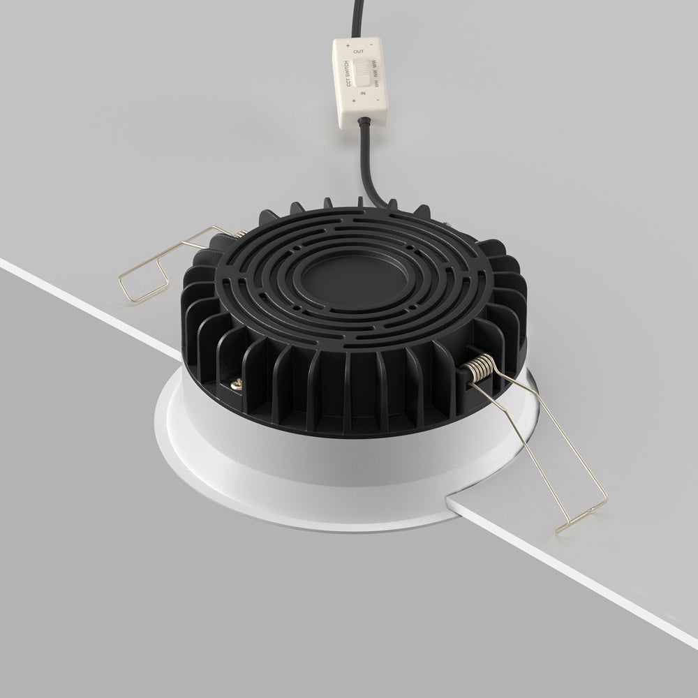 Maytoni Okno LED 100° recessed circular light