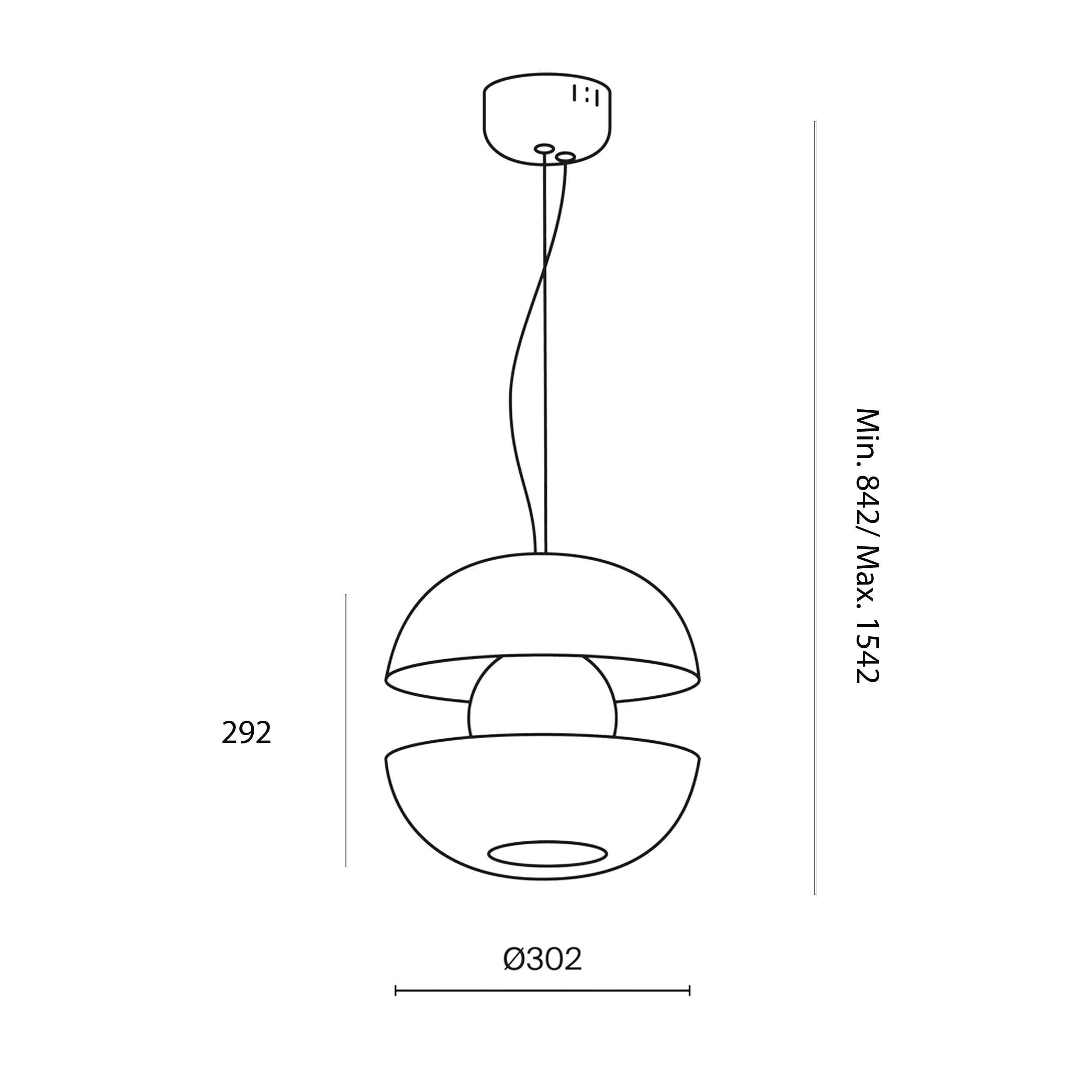 Maytoni Rebel LED pendant light