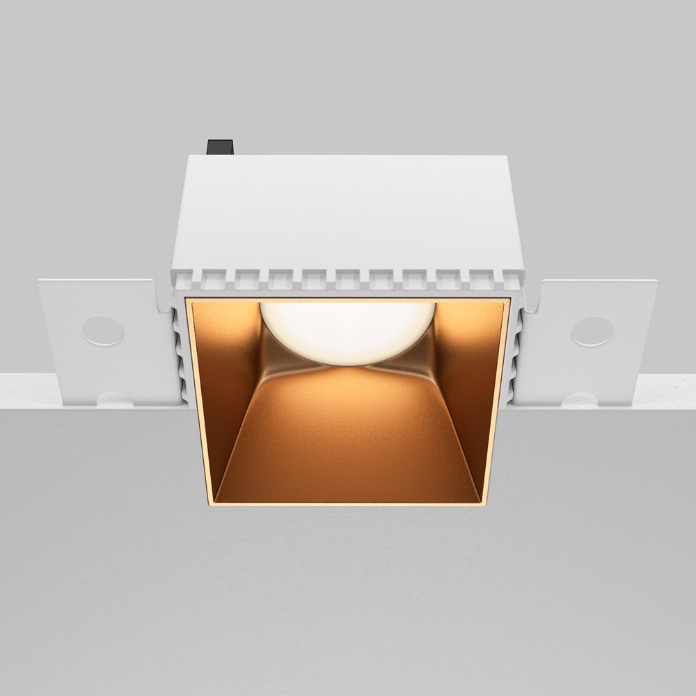 Maytoni GU10 recessed square downlight light