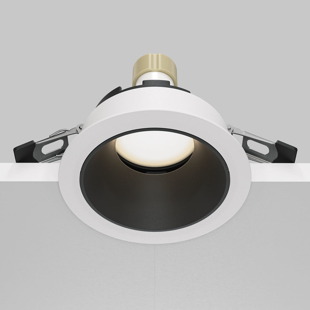 Maytoni GU10 recessed circular downlight light
