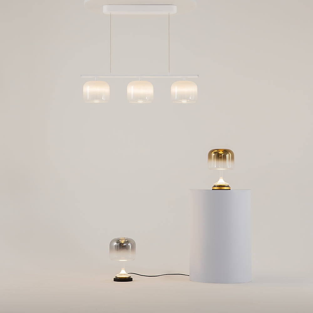 Maytoni Spirito LED pendant light with three lights