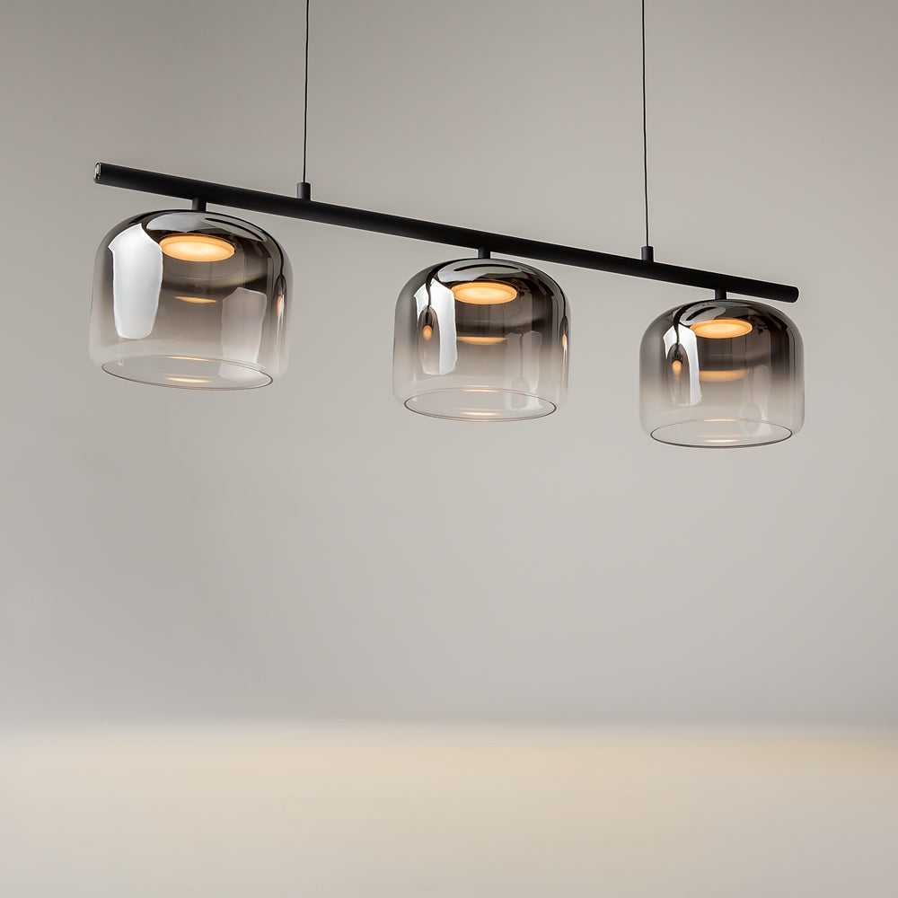 Maytoni Spirito LED pendant light with three lights
