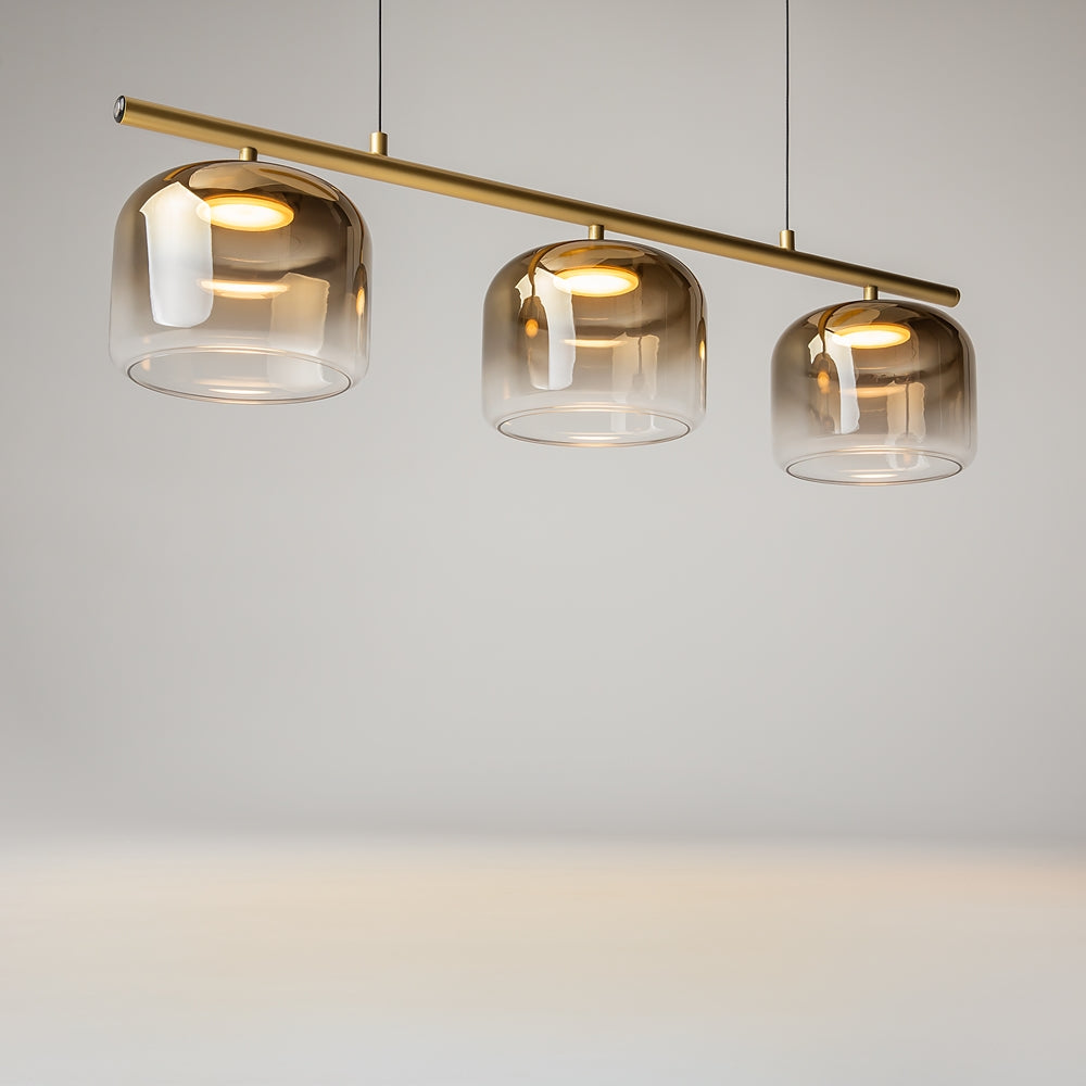 Maytoni Spirito LED pendant light with three lights