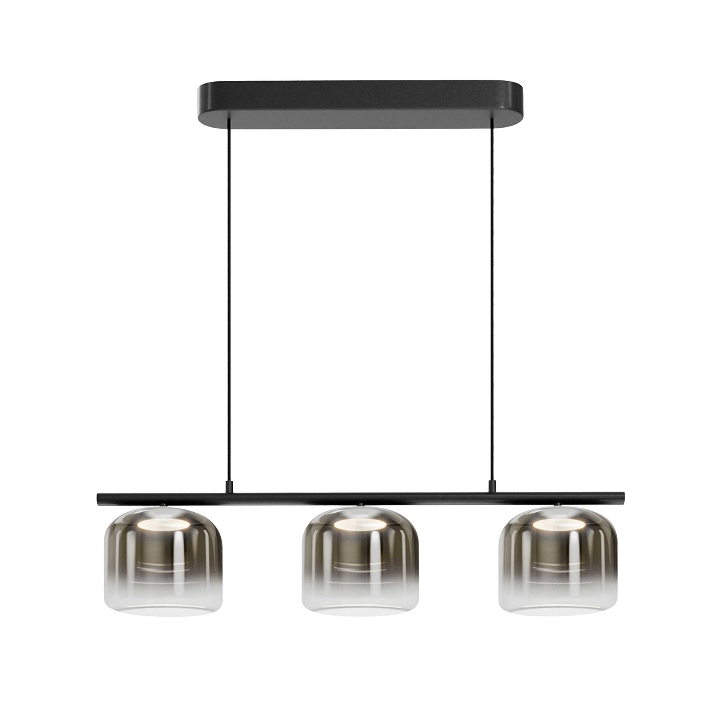Maytoni Spirito LED pendant light with three lights