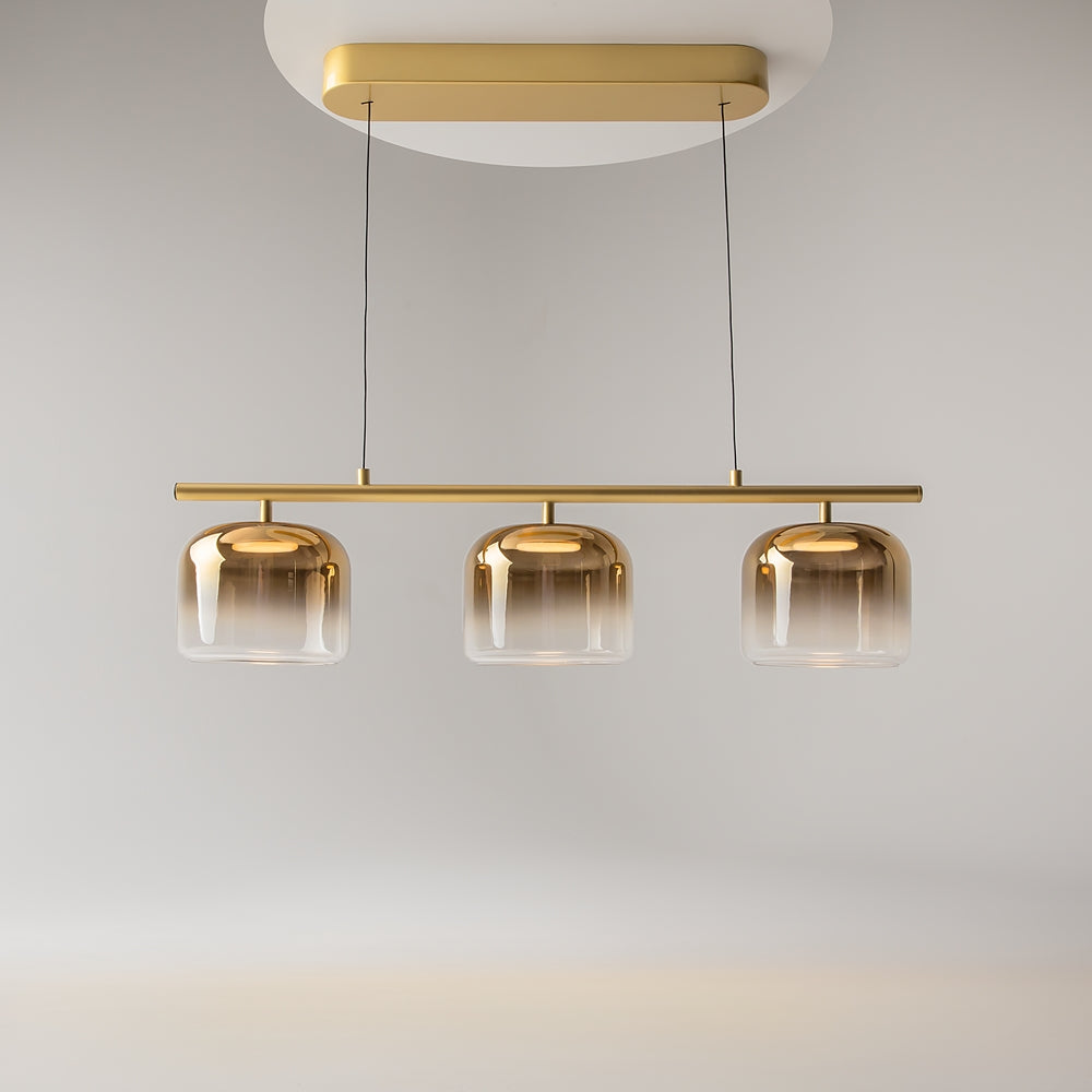 Maytoni Spirito LED pendant light with three lights