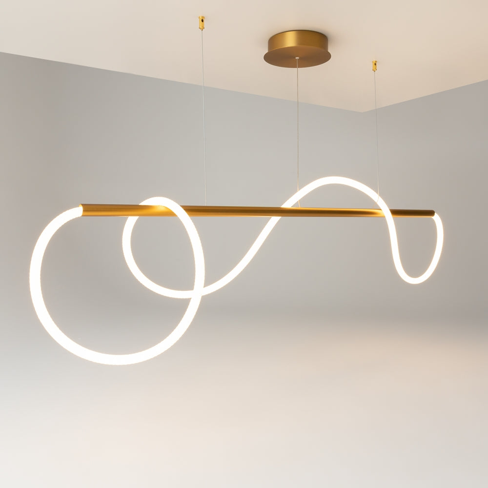 Maytoni Tau LED linear pendant light
