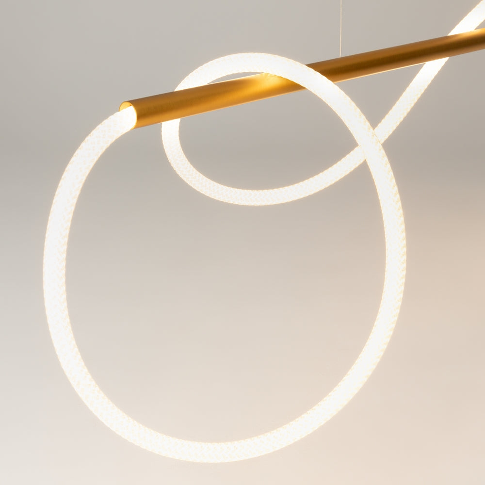 Maytoni Tau LED linear pendant light