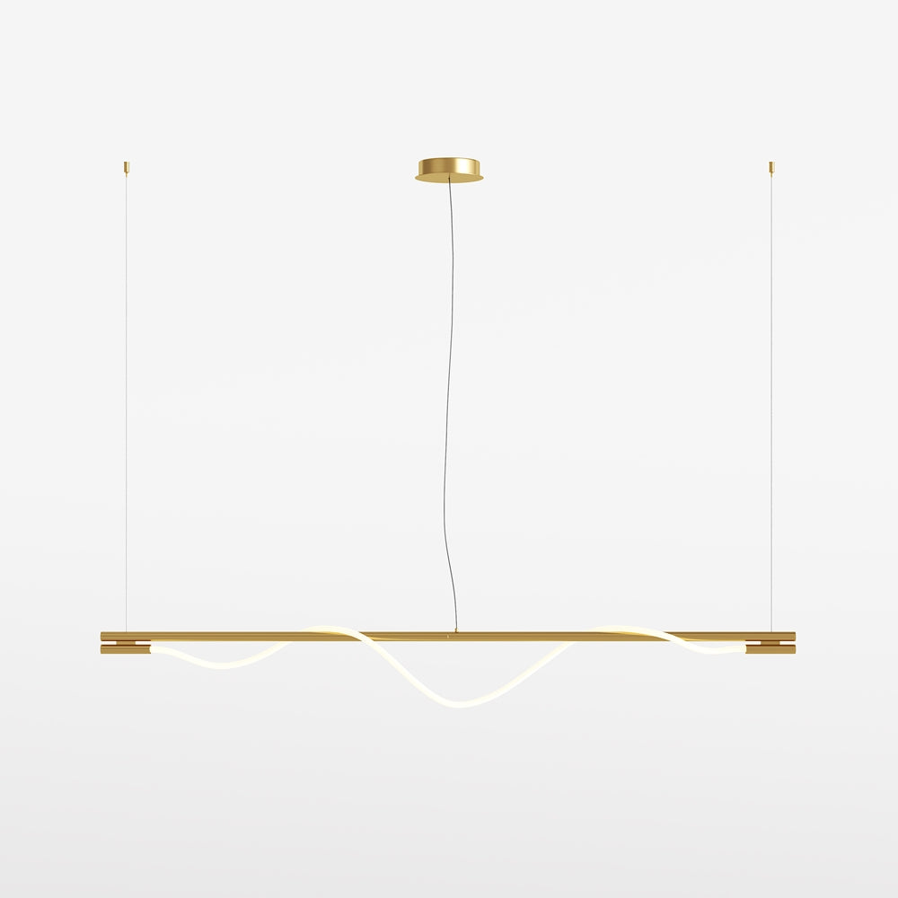 Maytoni Tau LED linear pendant light