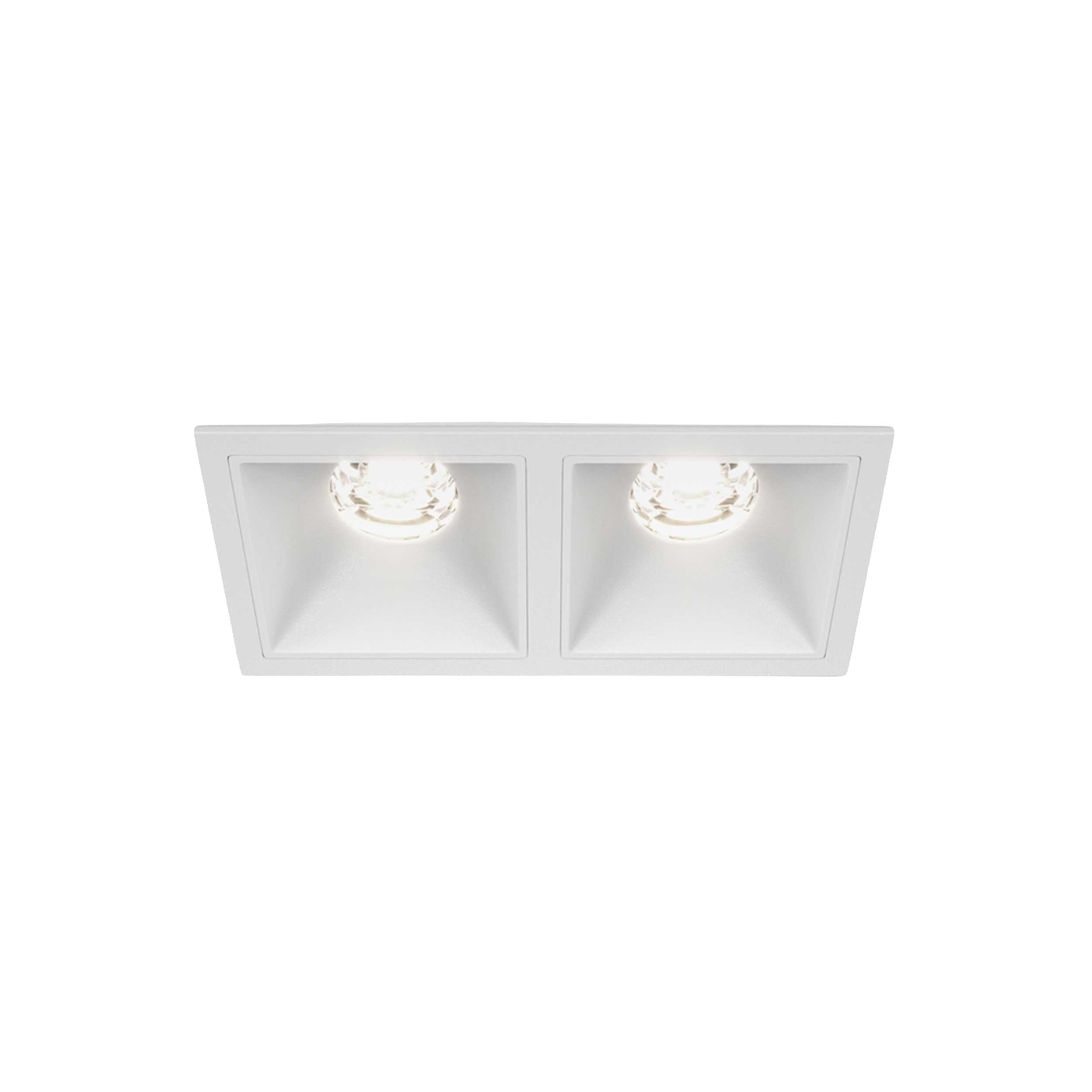 Maytoni Alfa LED 10W 36° recessed square light white