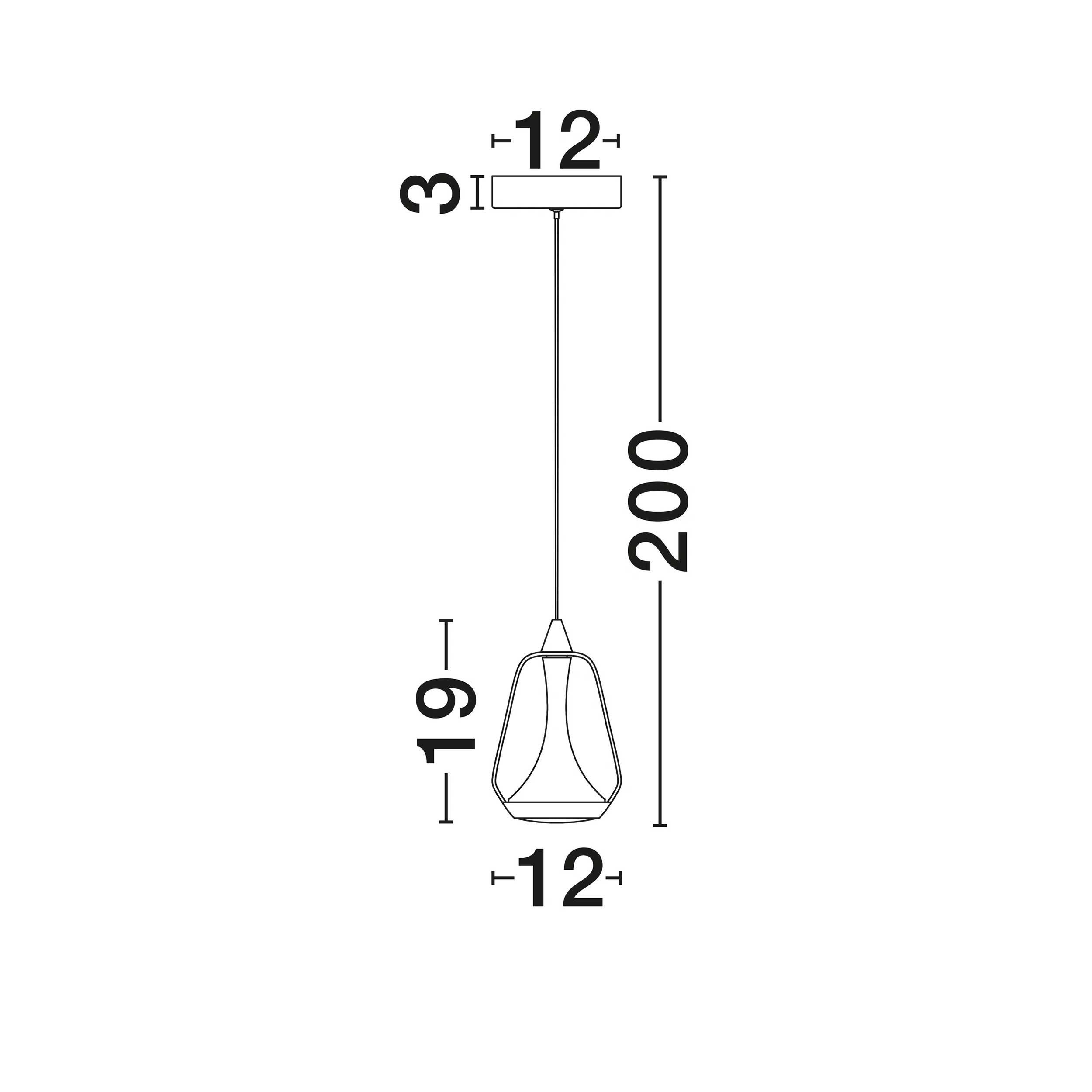 Nova Luce Alish LED pendant light