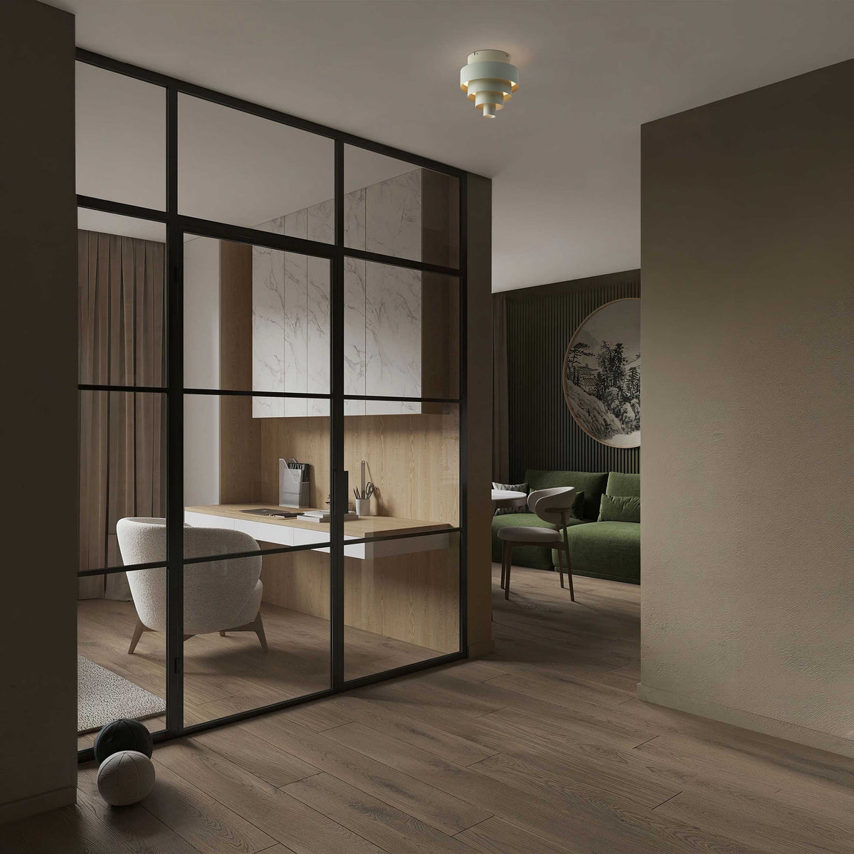 Nova Luce Mindy LED ceiling light