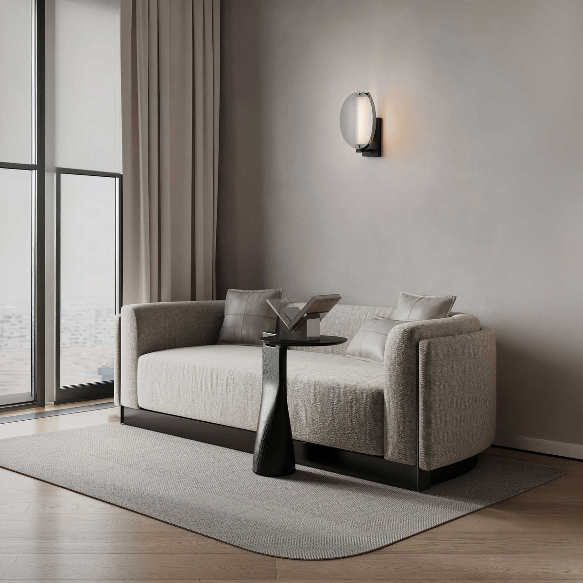 Nova Luce Noir LED Wall light