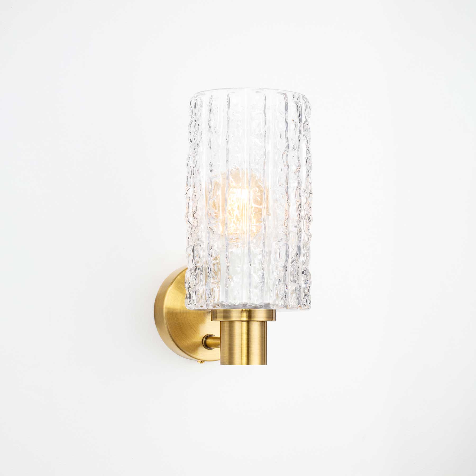 Nova Luce Certa E27 skleněné nástěnné svítidlo