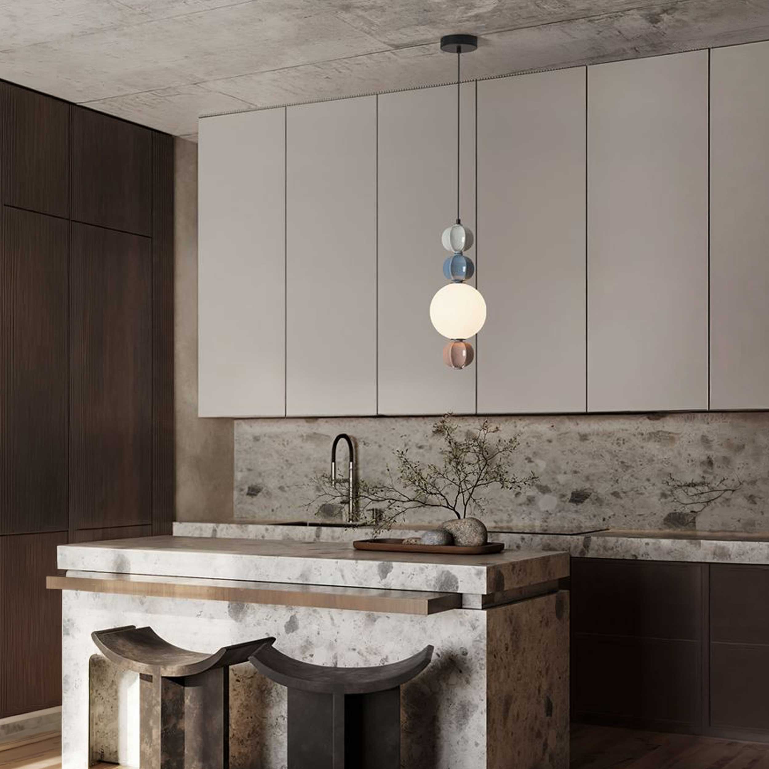 Nova Luce Dazz LED pendant light vertical