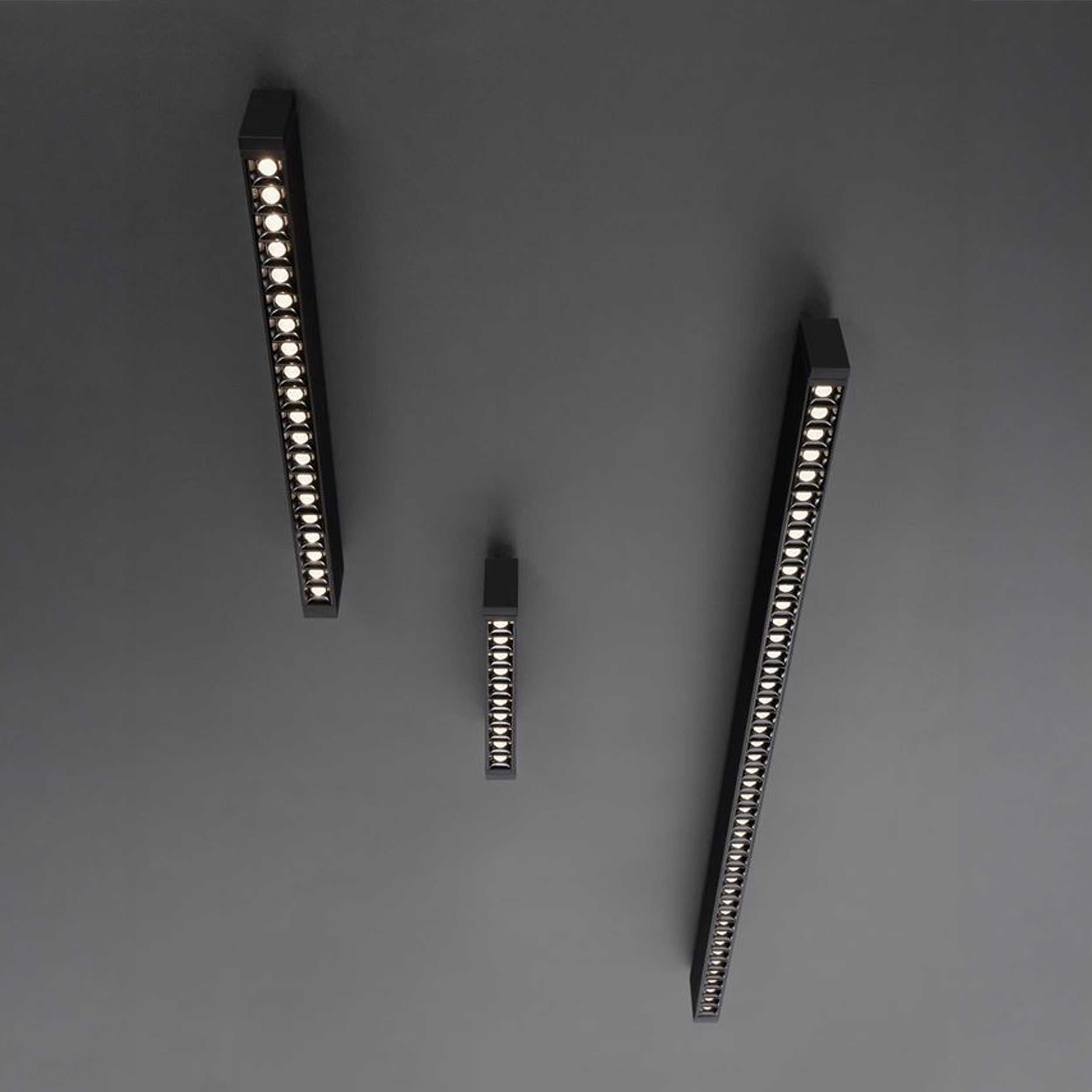 Nova Luce Lina Antiglare LED linear surface-mounted ceiling light connectable