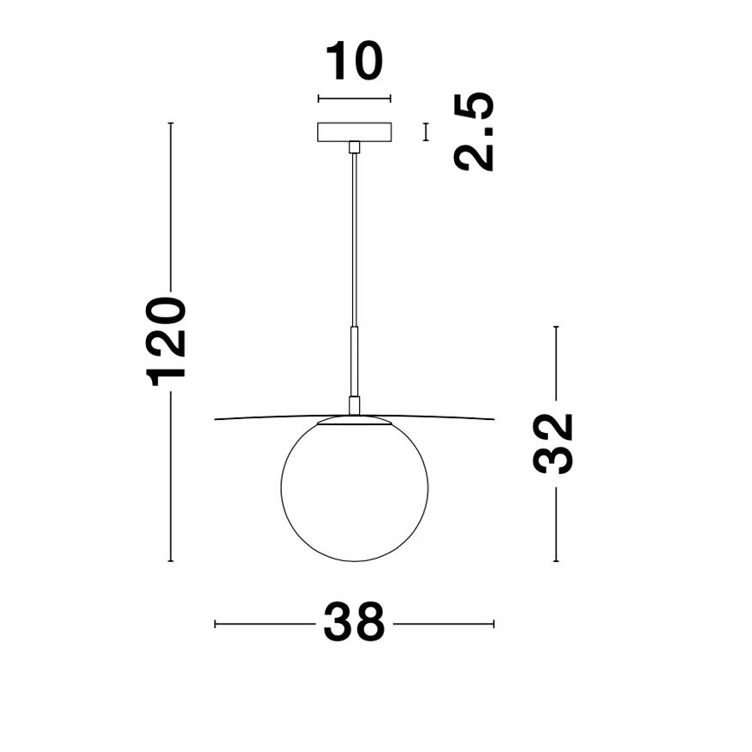 Nova Luce Obbit E27 pendant light