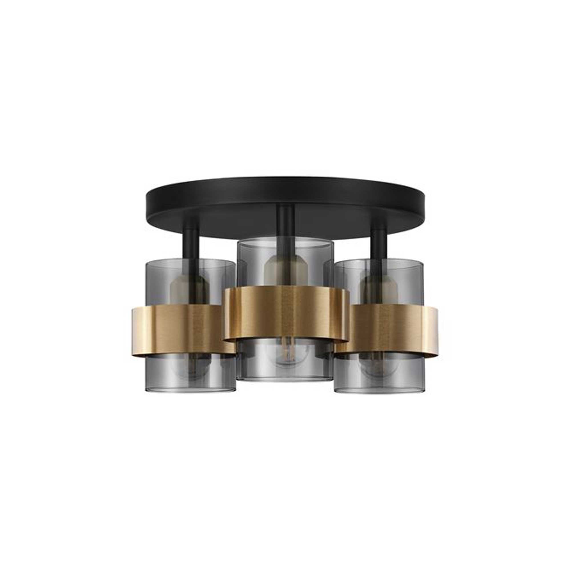 Nova Luce Sianna E27 glass ceiling circular luminaire