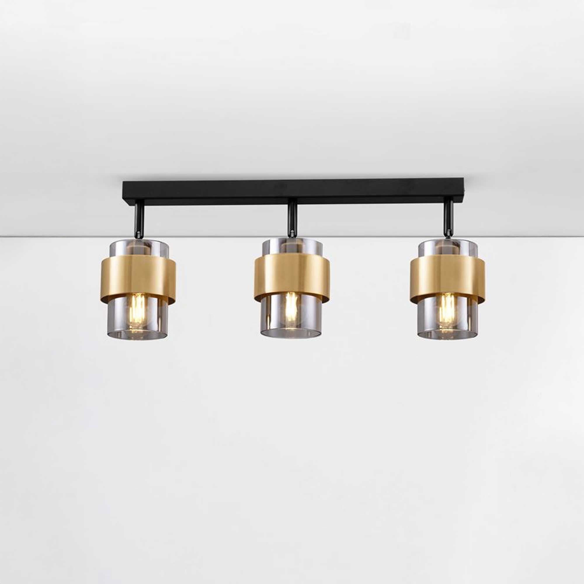 Nova Luce Sianna E27 glass ceiling light
