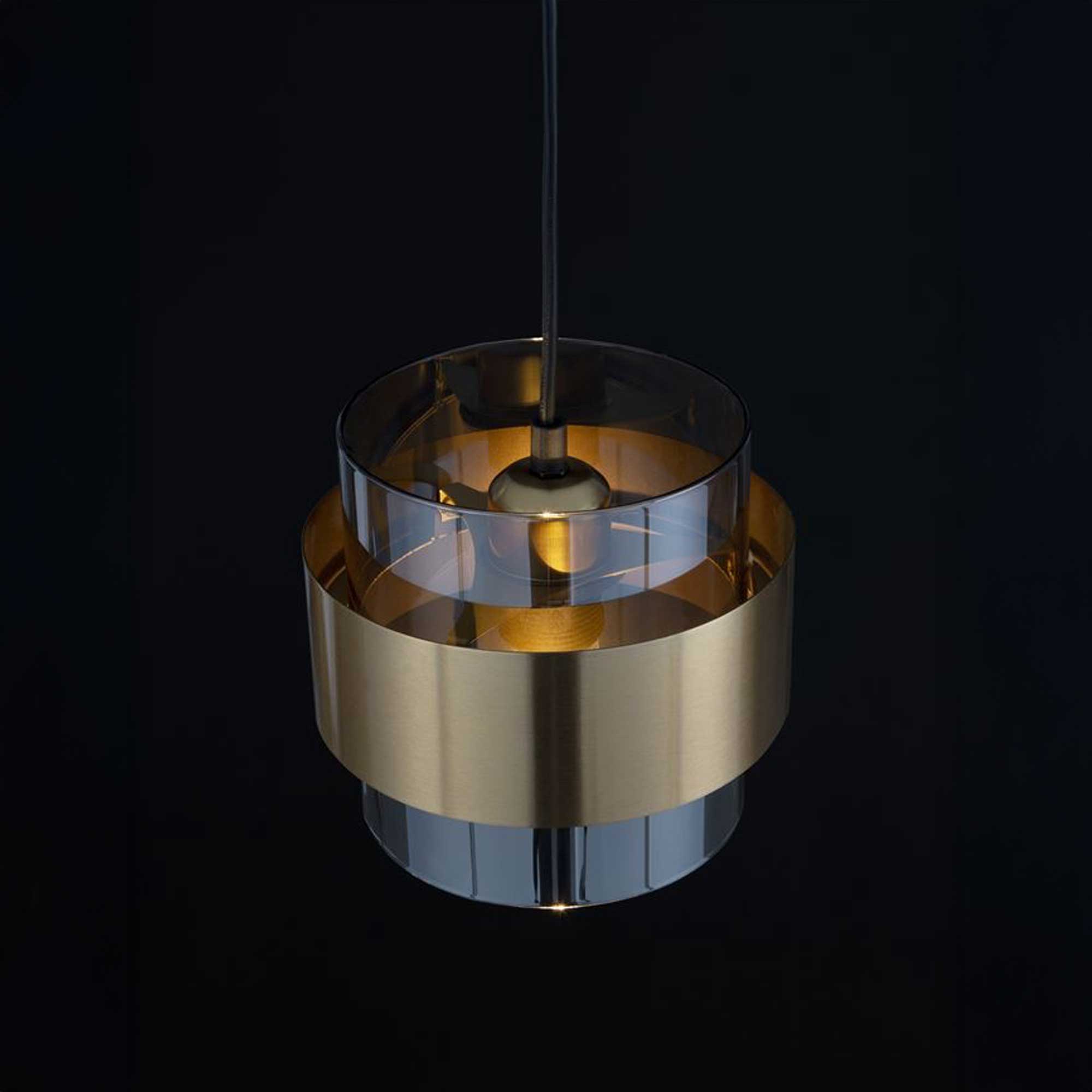 Nova Luce Sianna E27 glass pendant lamp