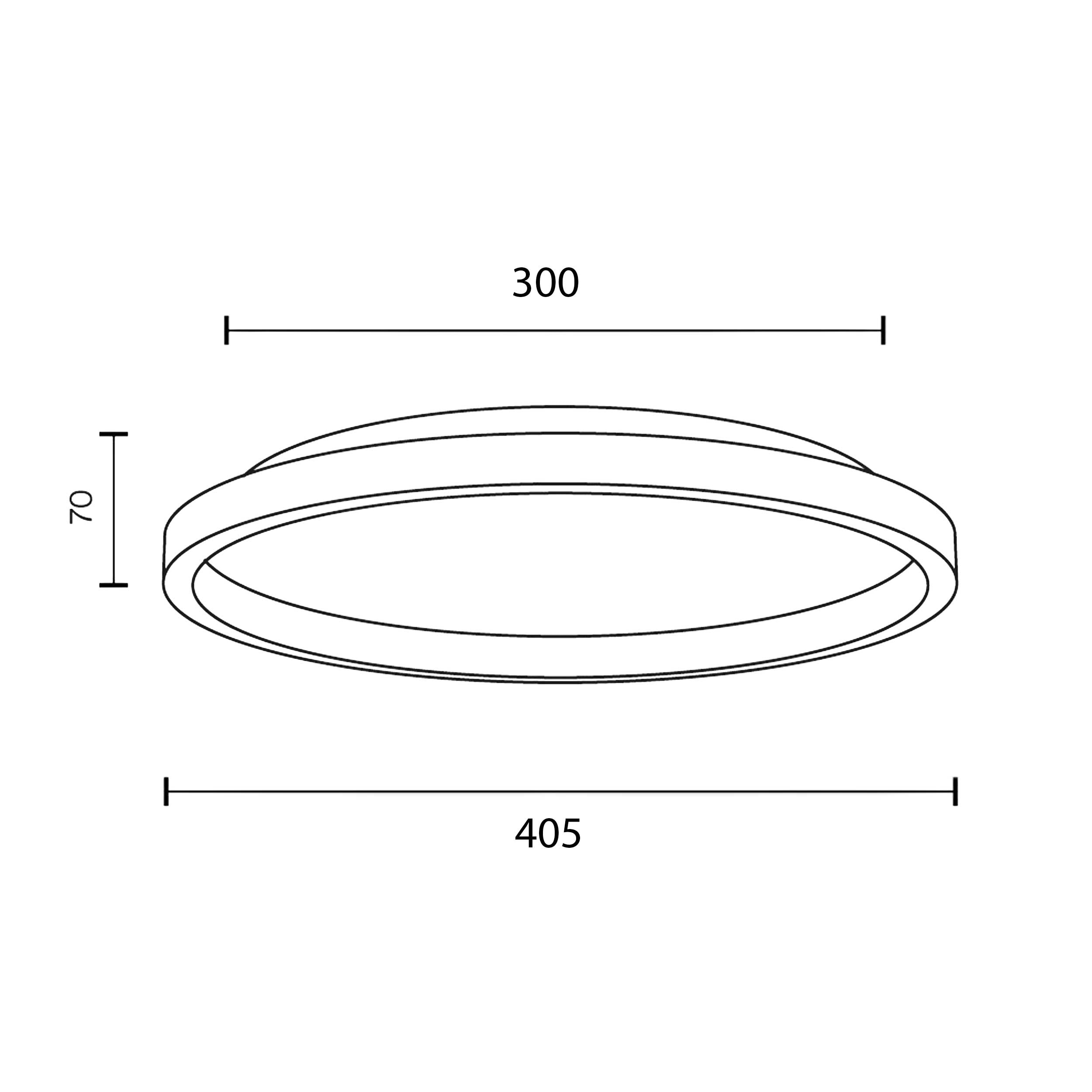 Maytoni Orign LED surface-mounted light