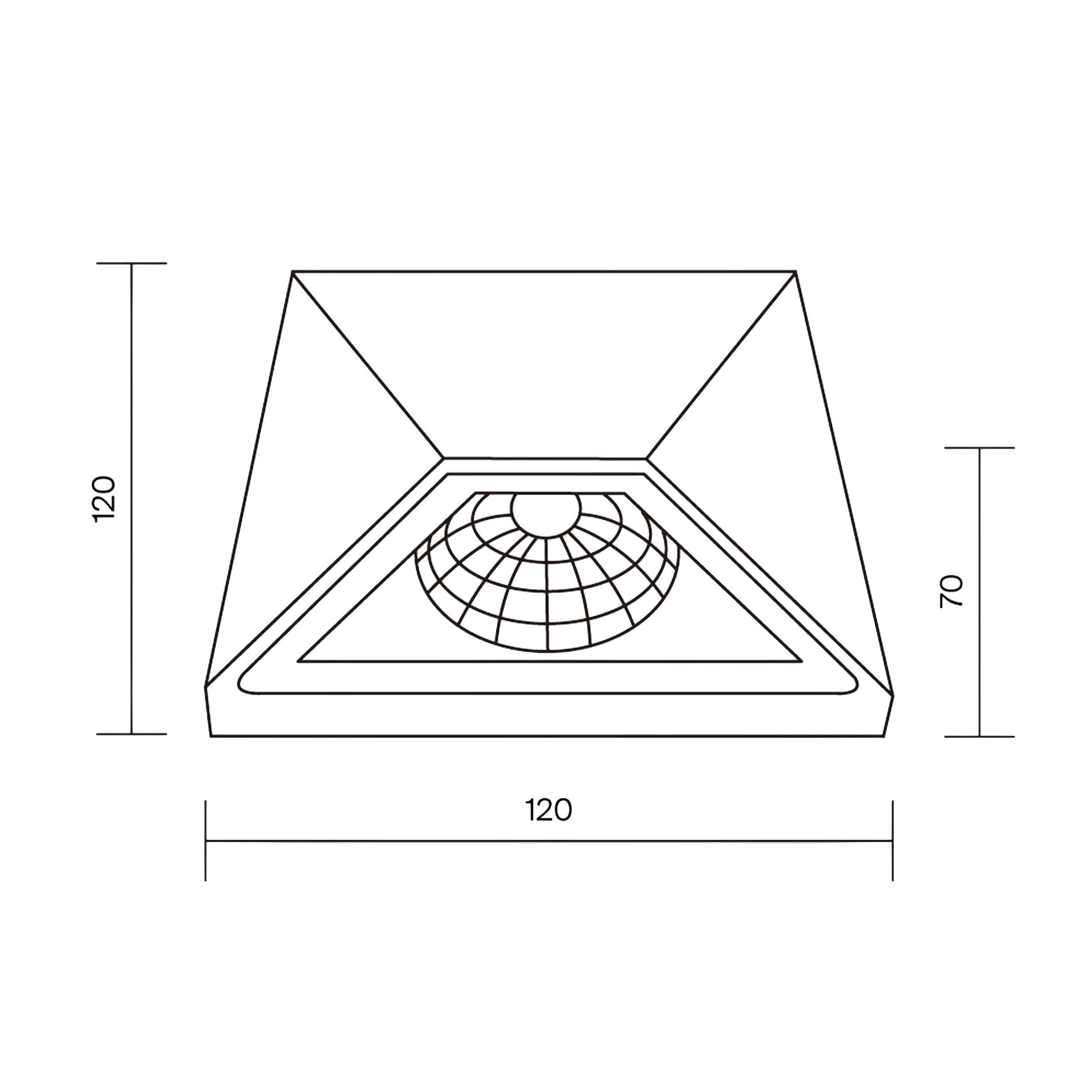 Maytoni Beekman LED exterior wall light