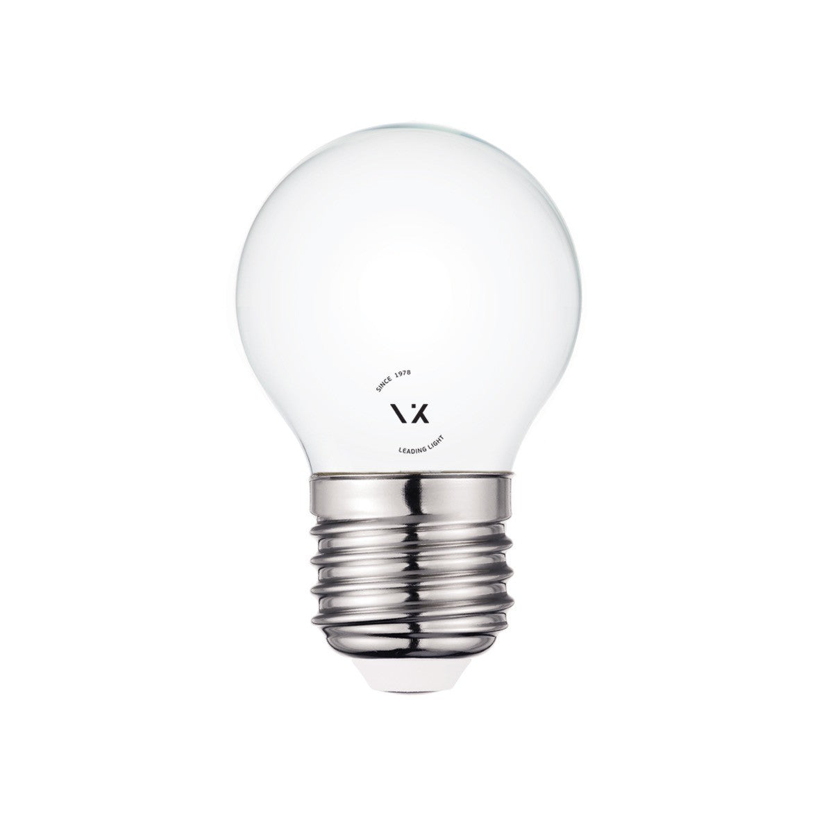 VK Light Mini Globe Filament Milky E27 LED Bulb