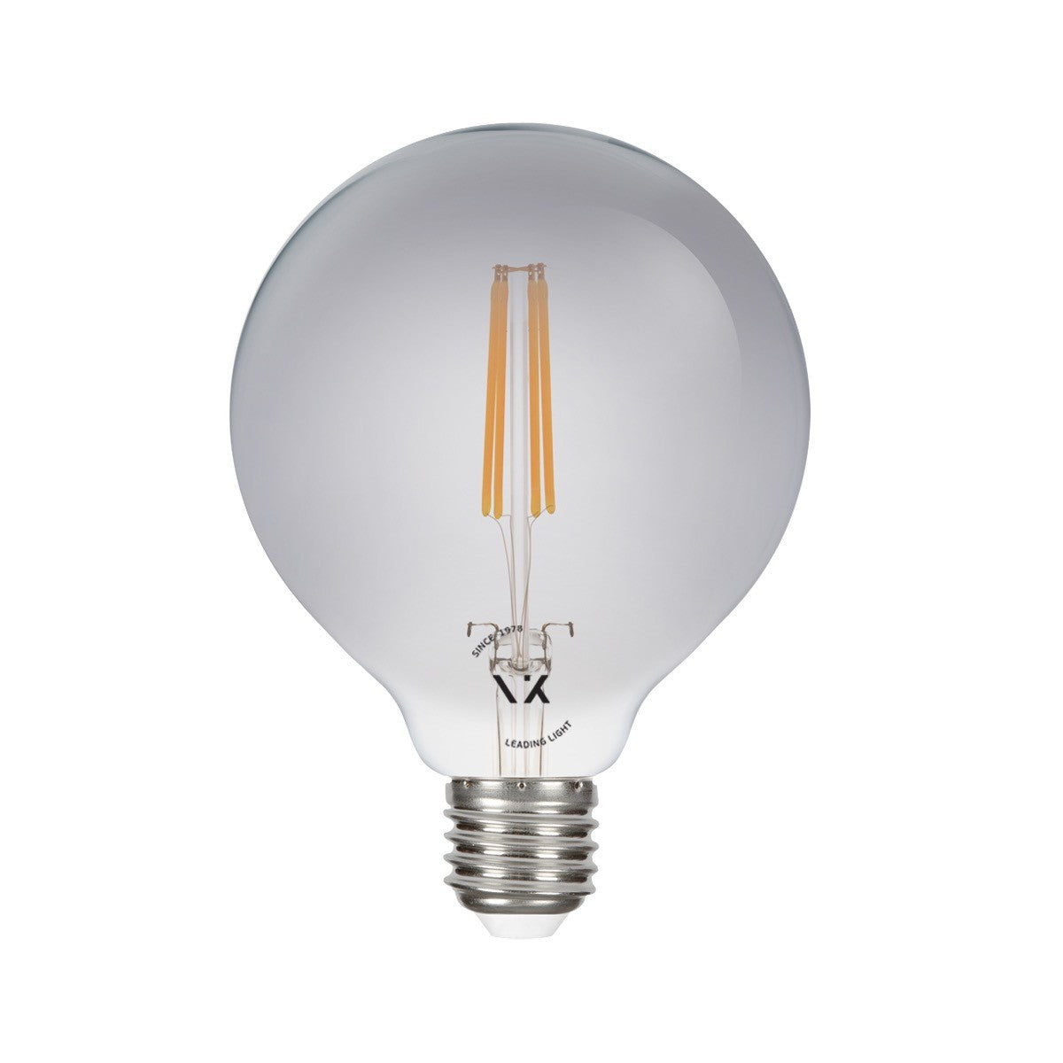 VK Light Globo Filament Dark Gray E27 2700K 7W Dimmable LED Bulb