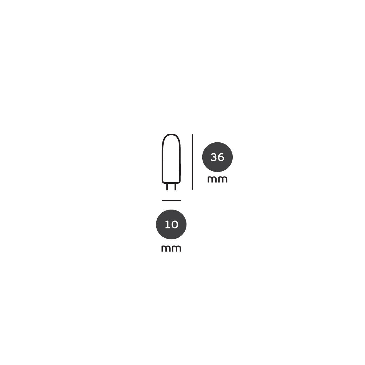 VK Light G4 12V 2W Dimmable LED Bulb