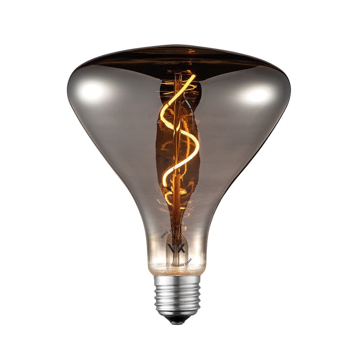 VK Light Spiral Filament E27 2200K 3W Dimmable LED Bulb