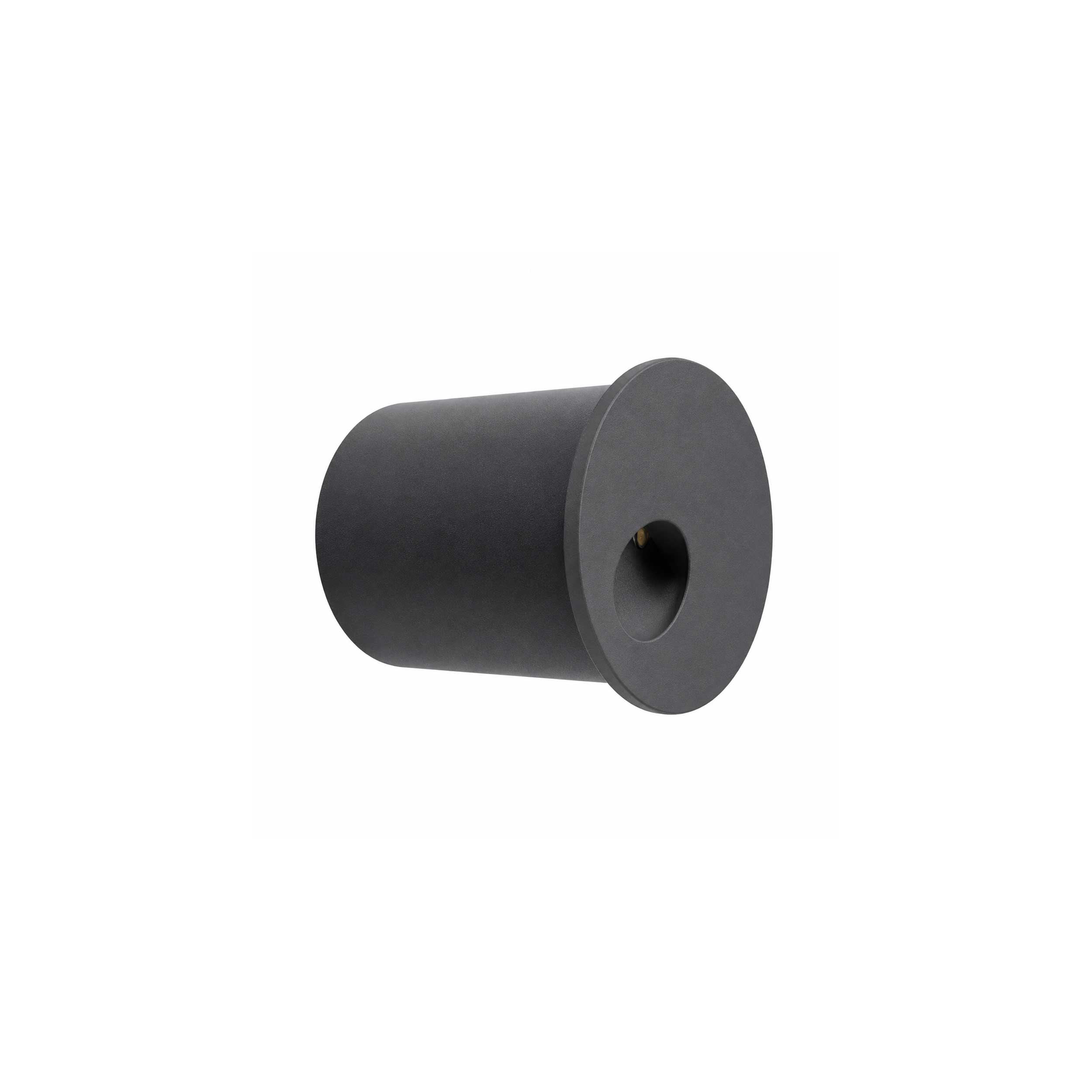VK Light Fune LED recessed stairwell light round